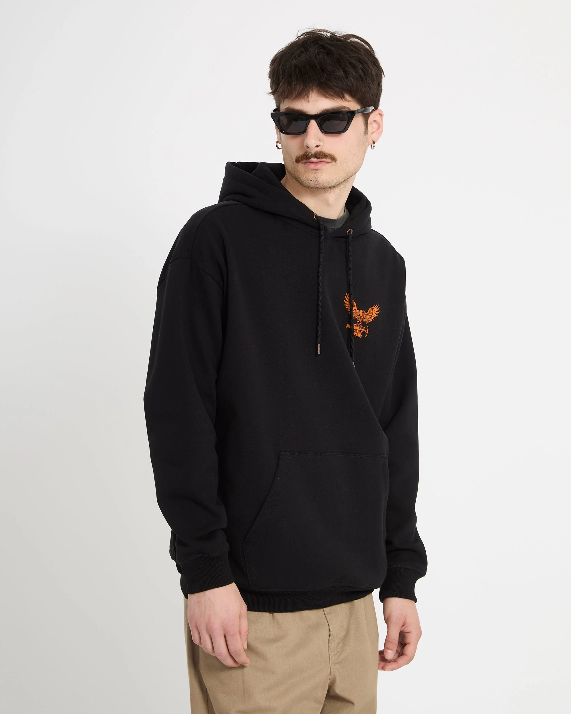 Sweat à capuche Hammered - Black - Image 11