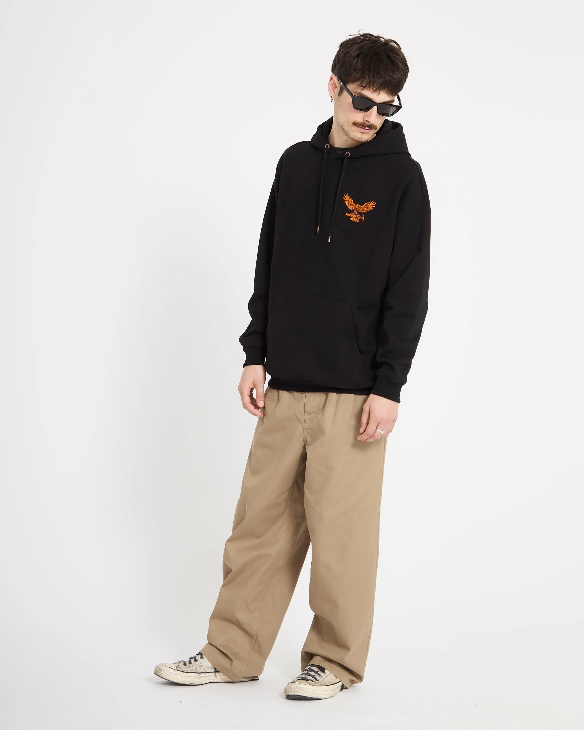 Sweat à capuche Hammered - Black - Image 12