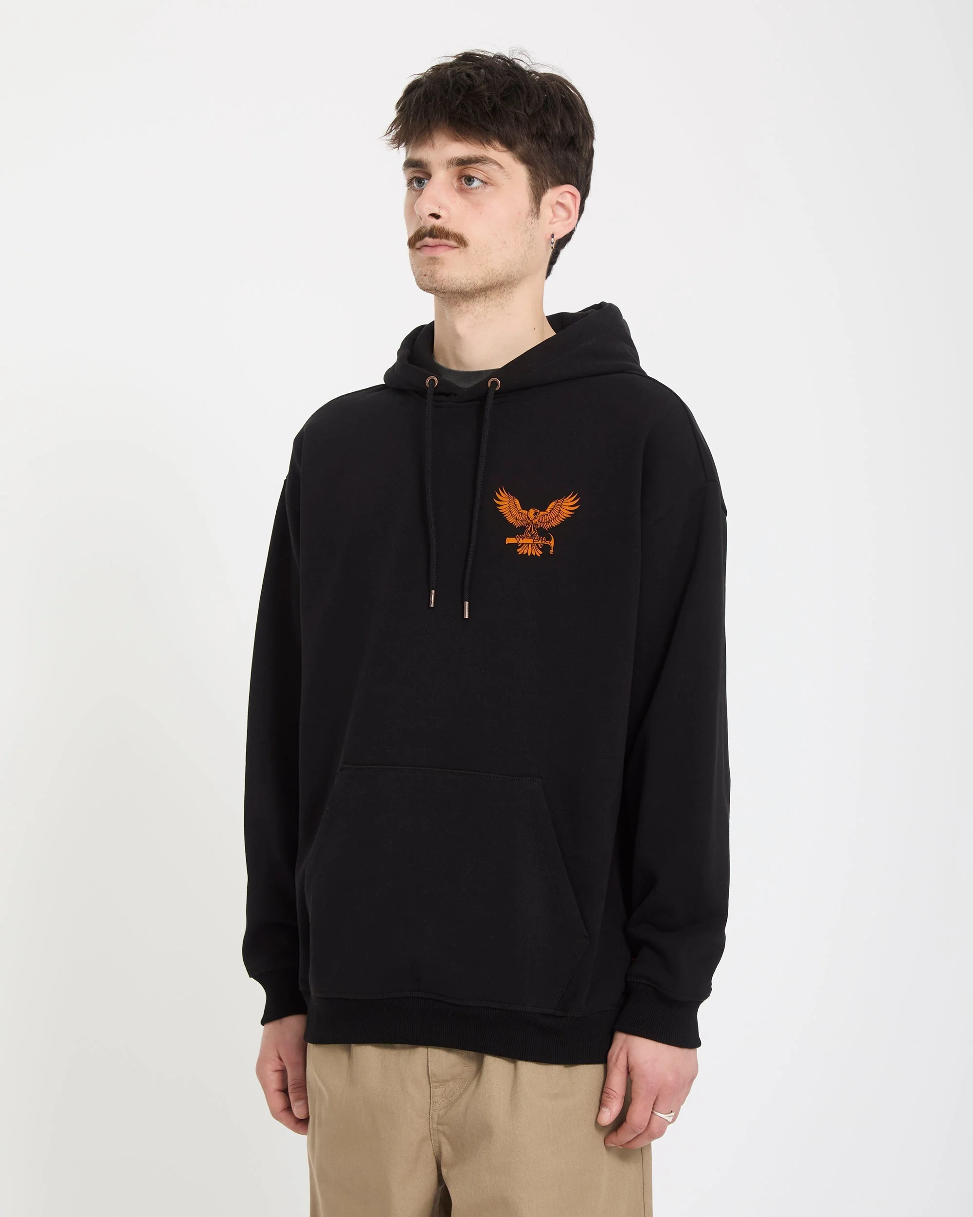 Sweat à capuche Hammered - Black - Image 7