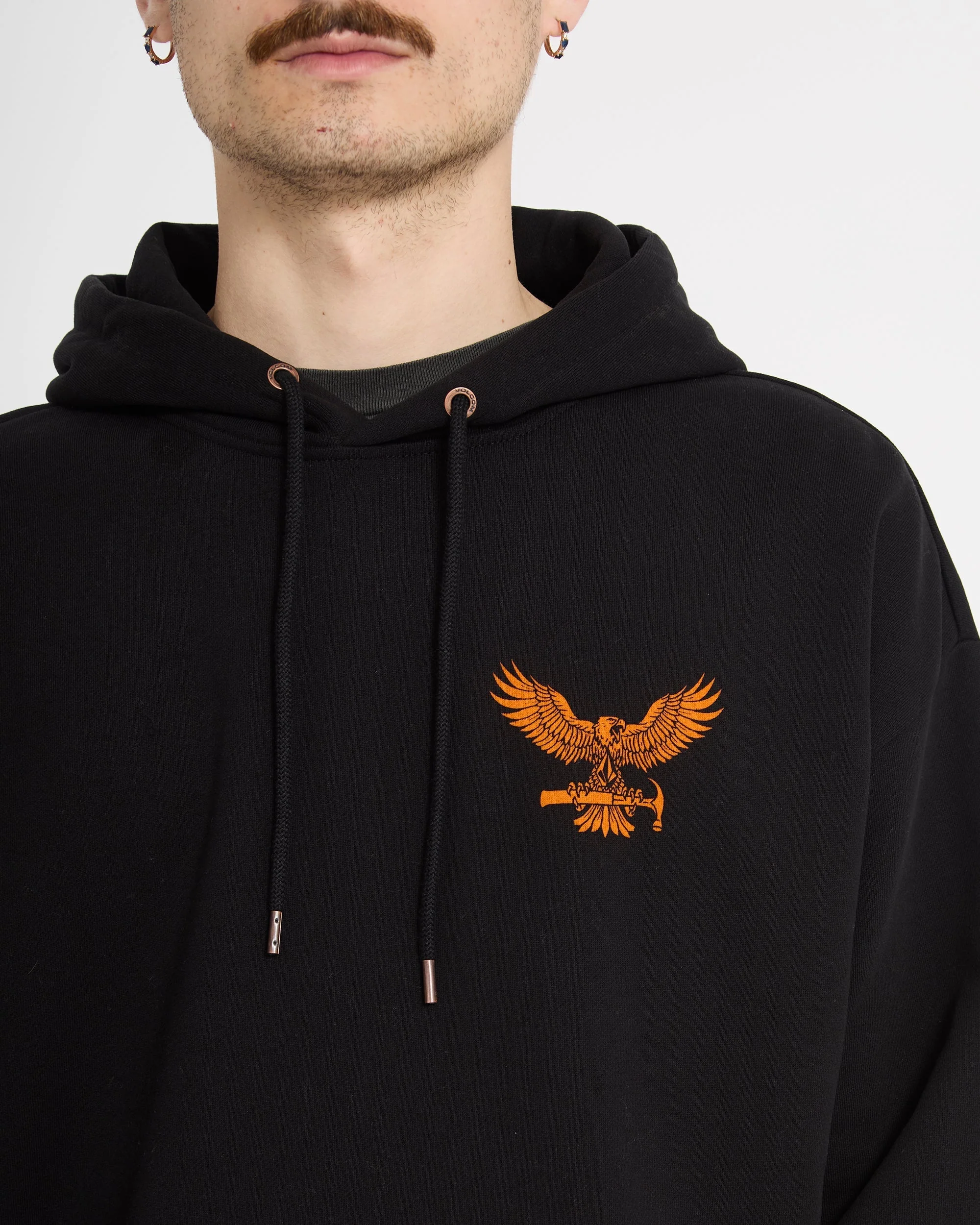 Sweat à capuche Hammered - Black - Image 9