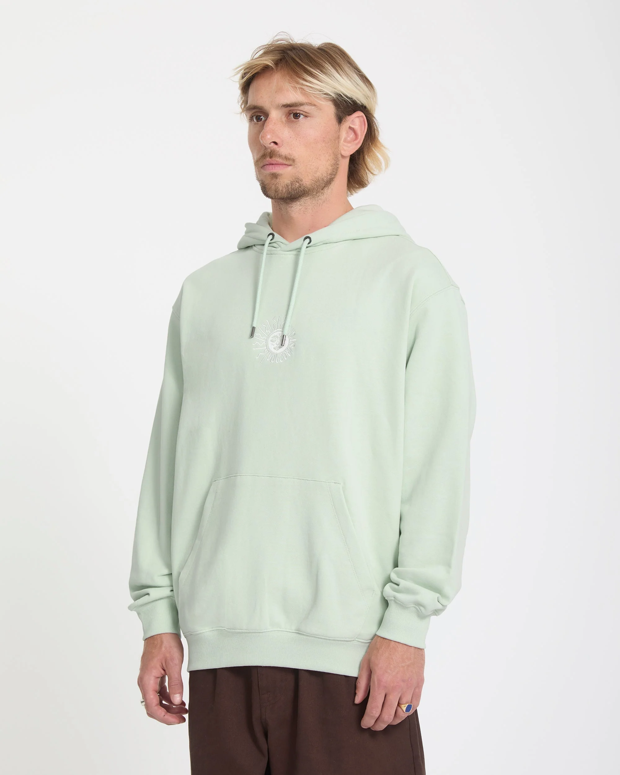 Sweat à capuche Handerry - Pale Aqua - Image 4