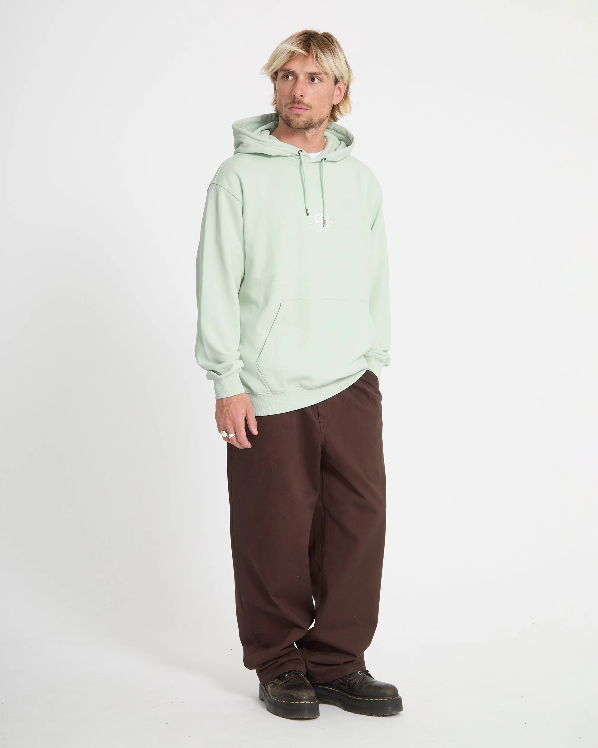 Sweat à capuche Handerry - Pale Aqua - Image 6