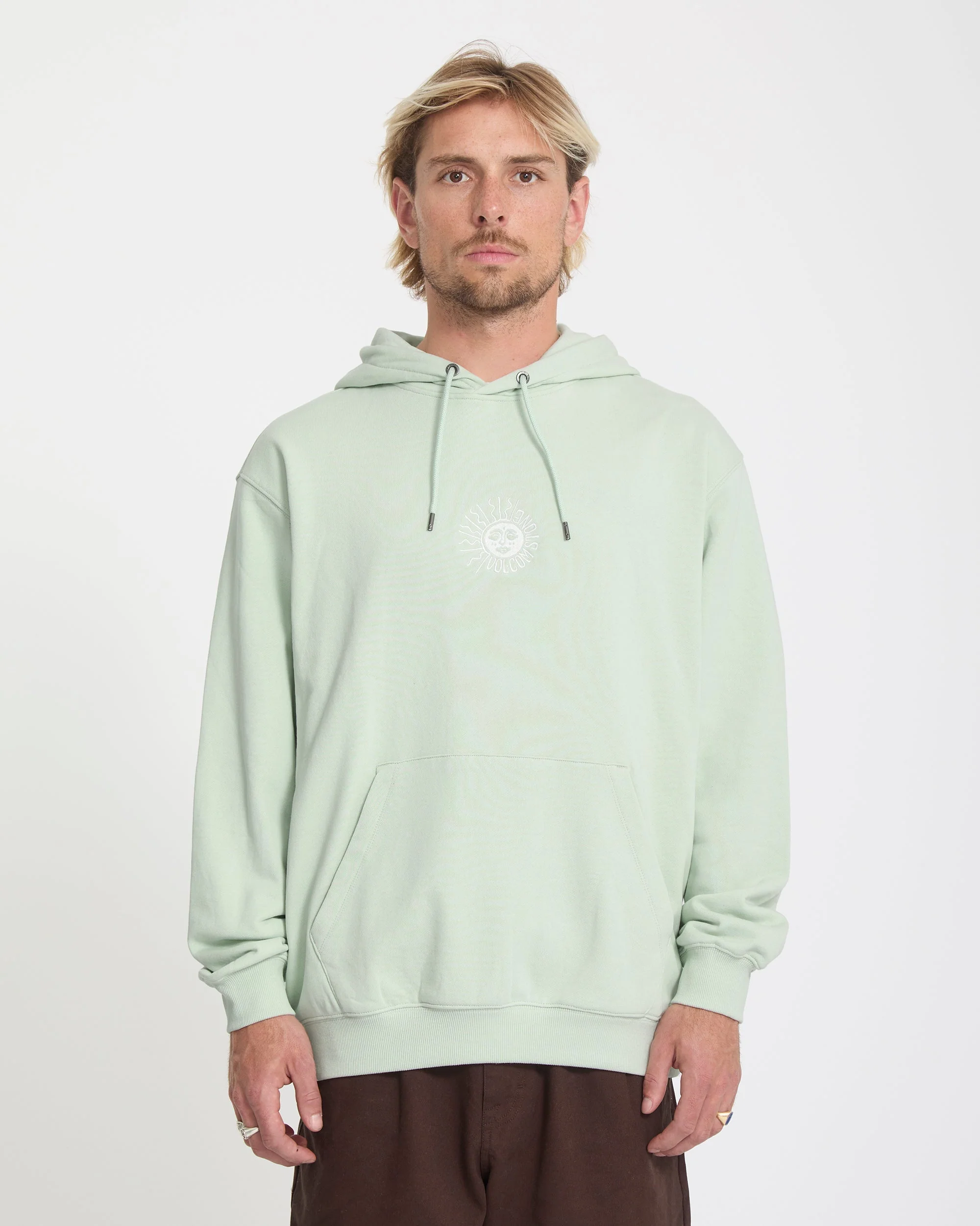 Sweat à capuche Handerry - Pale Aqua - Image 9