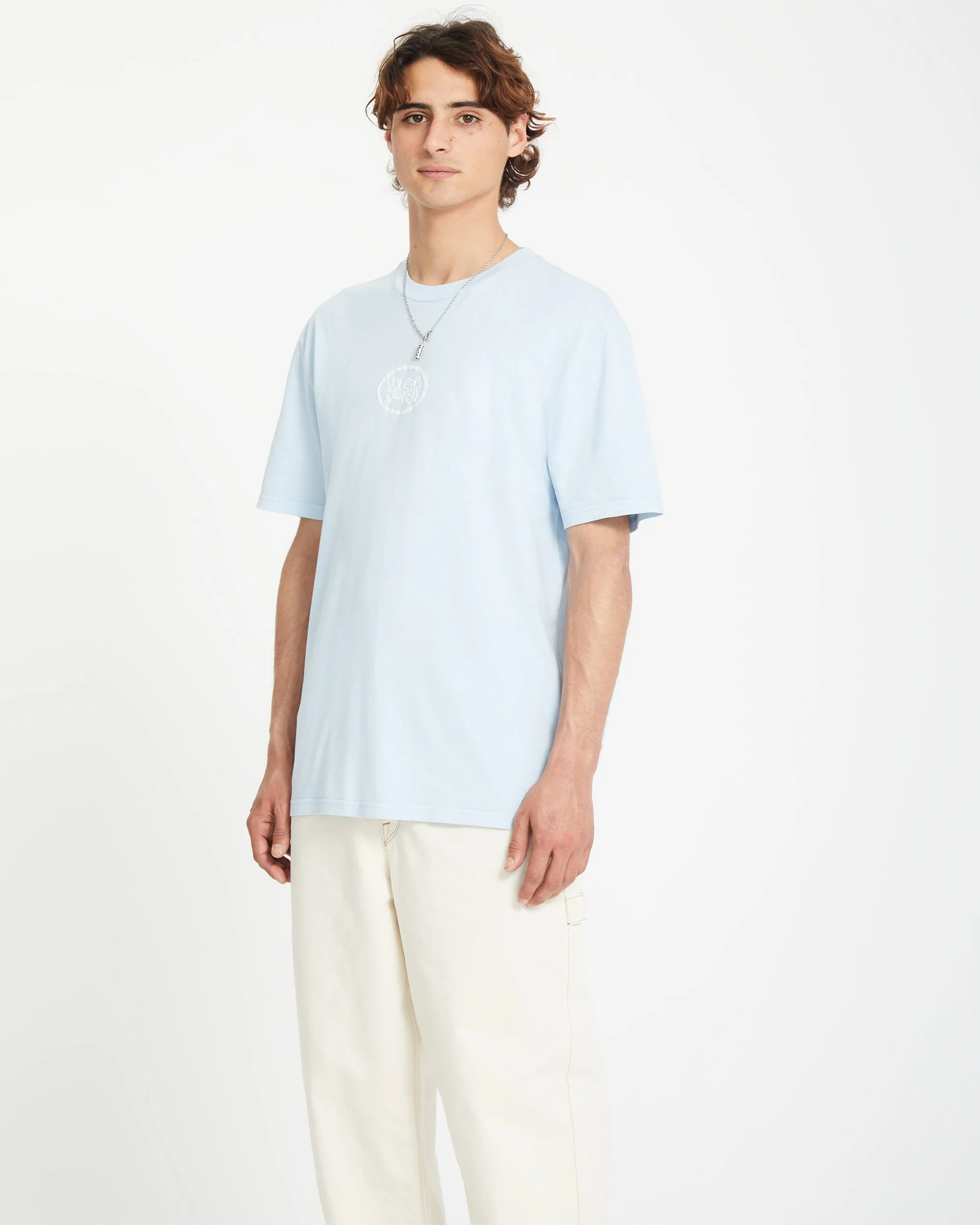 T-shirt Handstone - CAROLINA BLUE - Image 3
