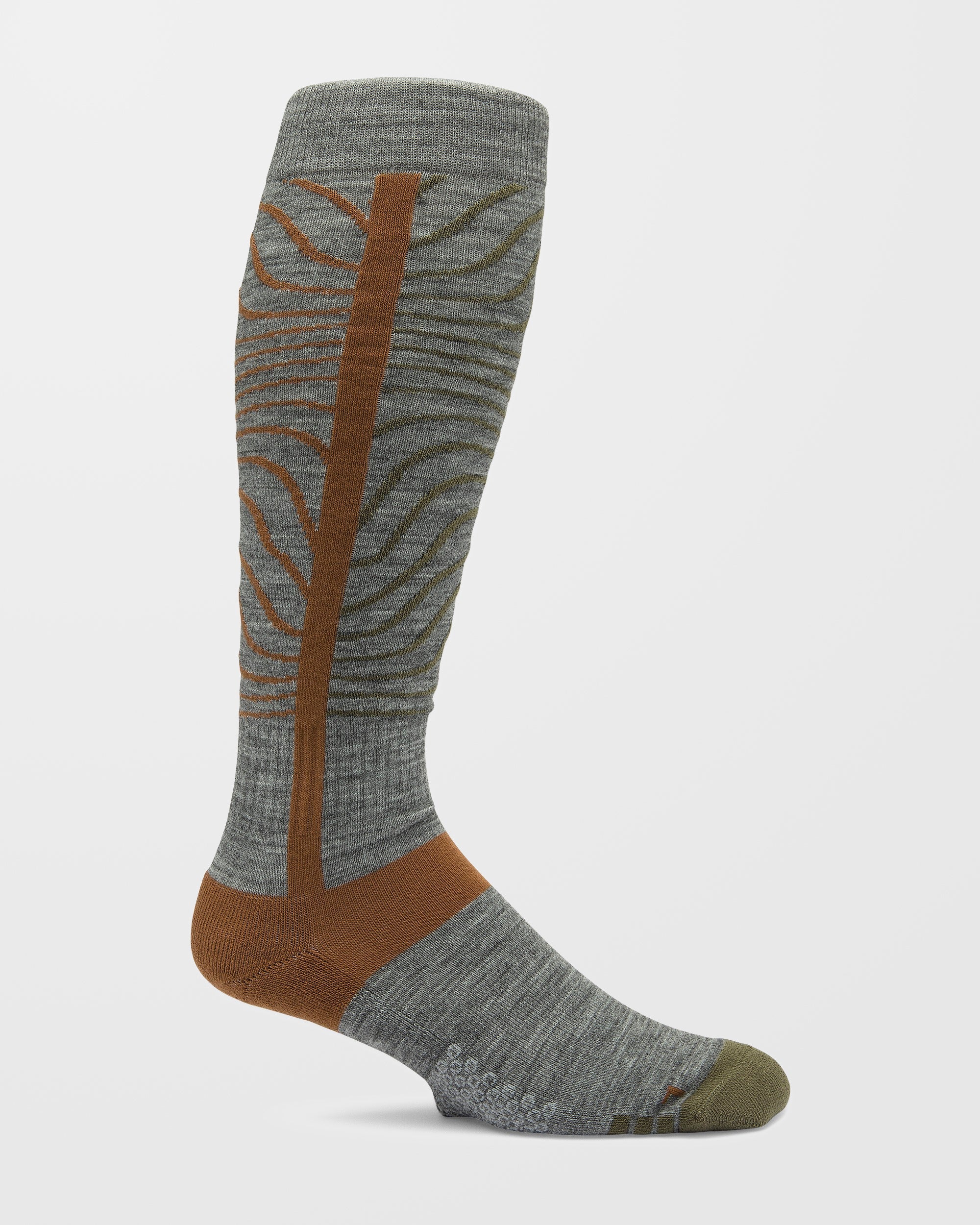 Chaussettes Heavy Over-The-Calf - Heather Grey - Image 2