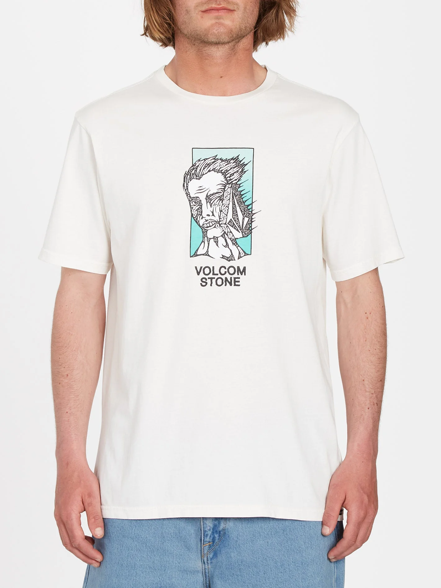T-shirt Heckle - CREAM