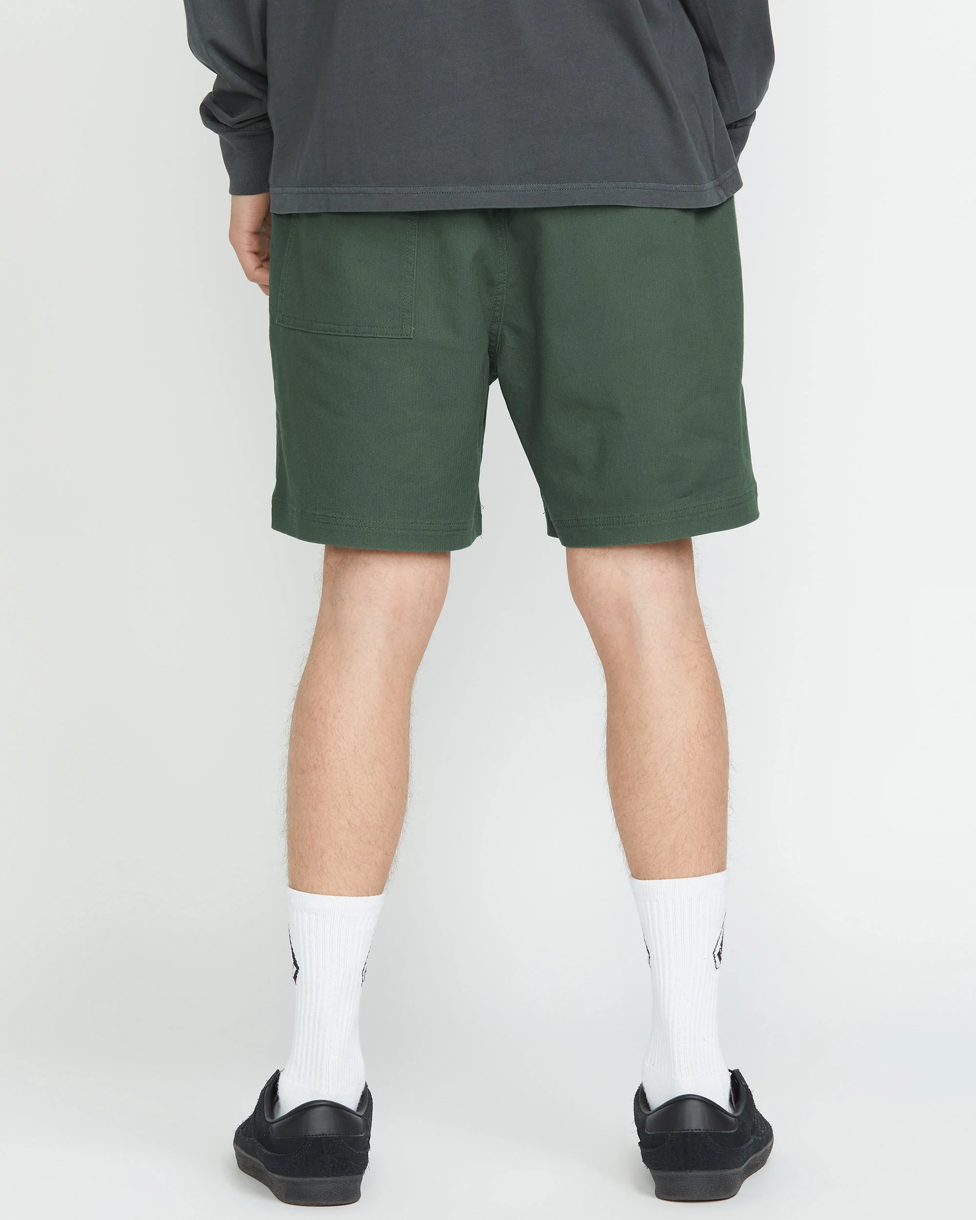 Short High Stone Elasticated Waist 18" - ALPINE - Image 2