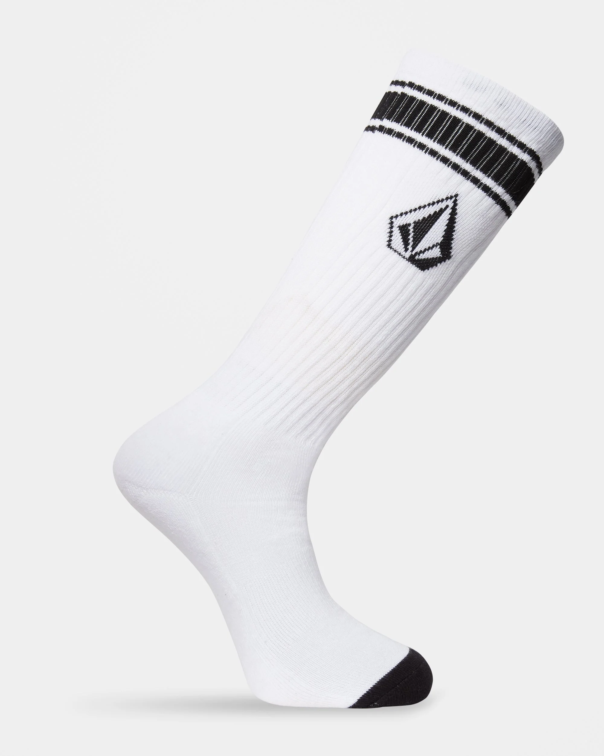 Chaussettes High Stripe - White - Image 4