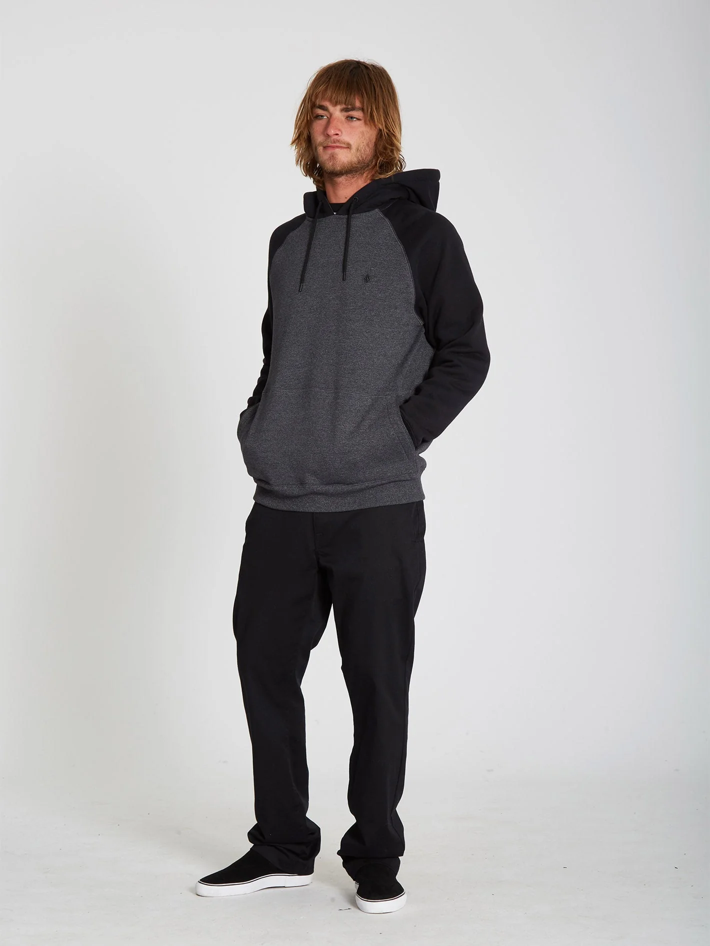 Sweat à capuche Homak - HEATHER GREY - Image 6