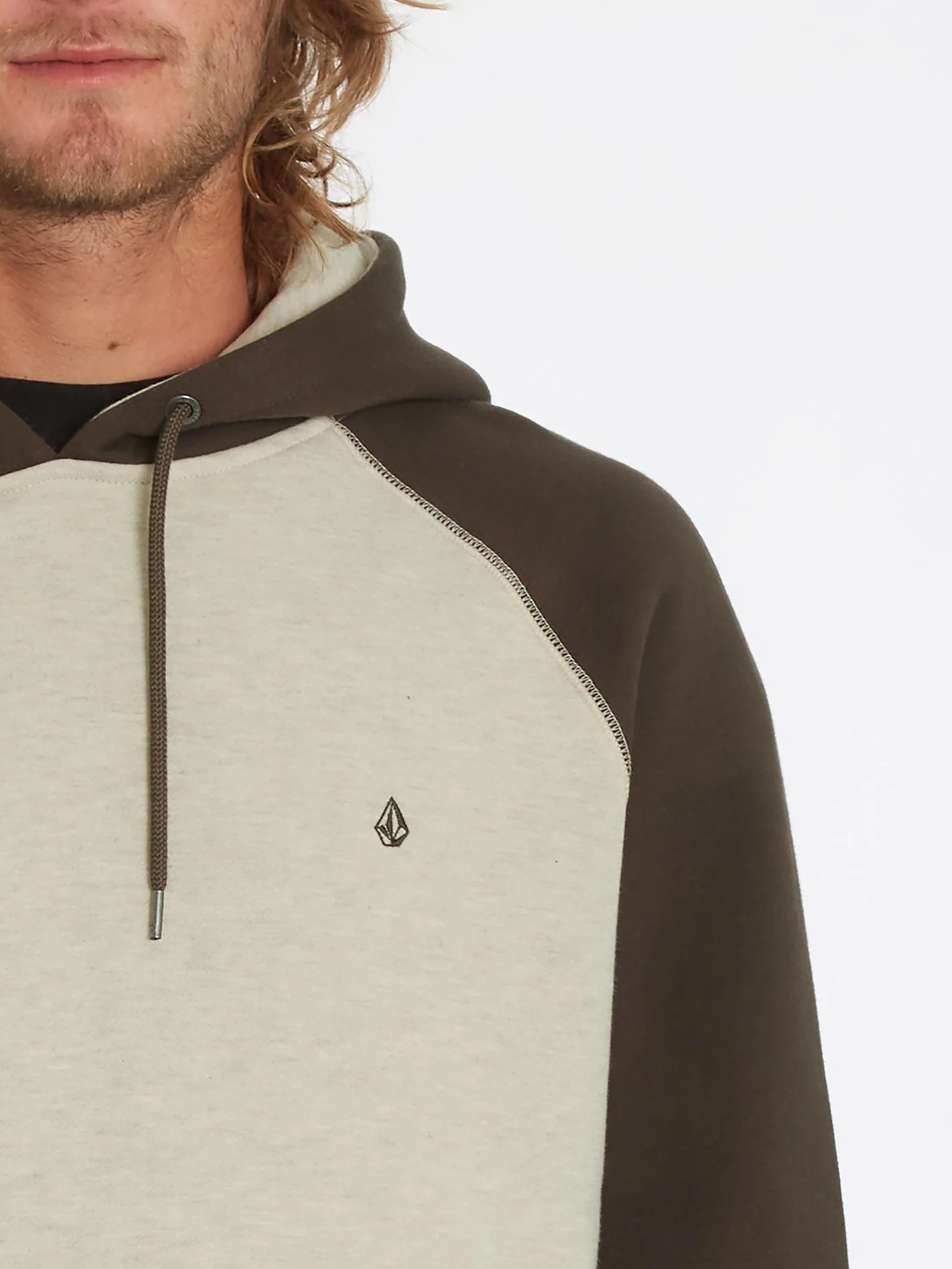 Sweat à capuche Homak - WHITECAP GREY - Image 3