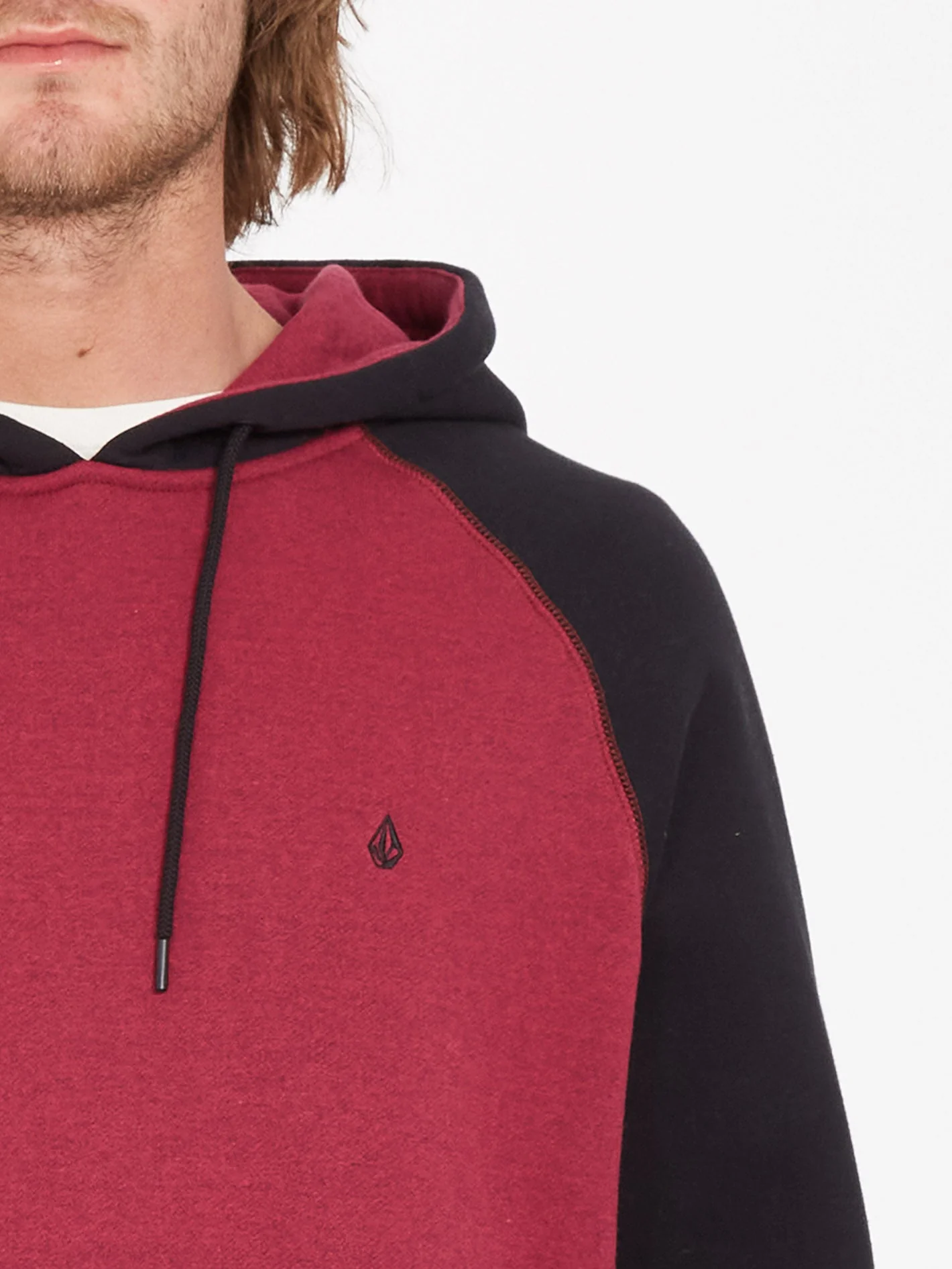 Sweat à capuche Homak - PLUM - Image 5