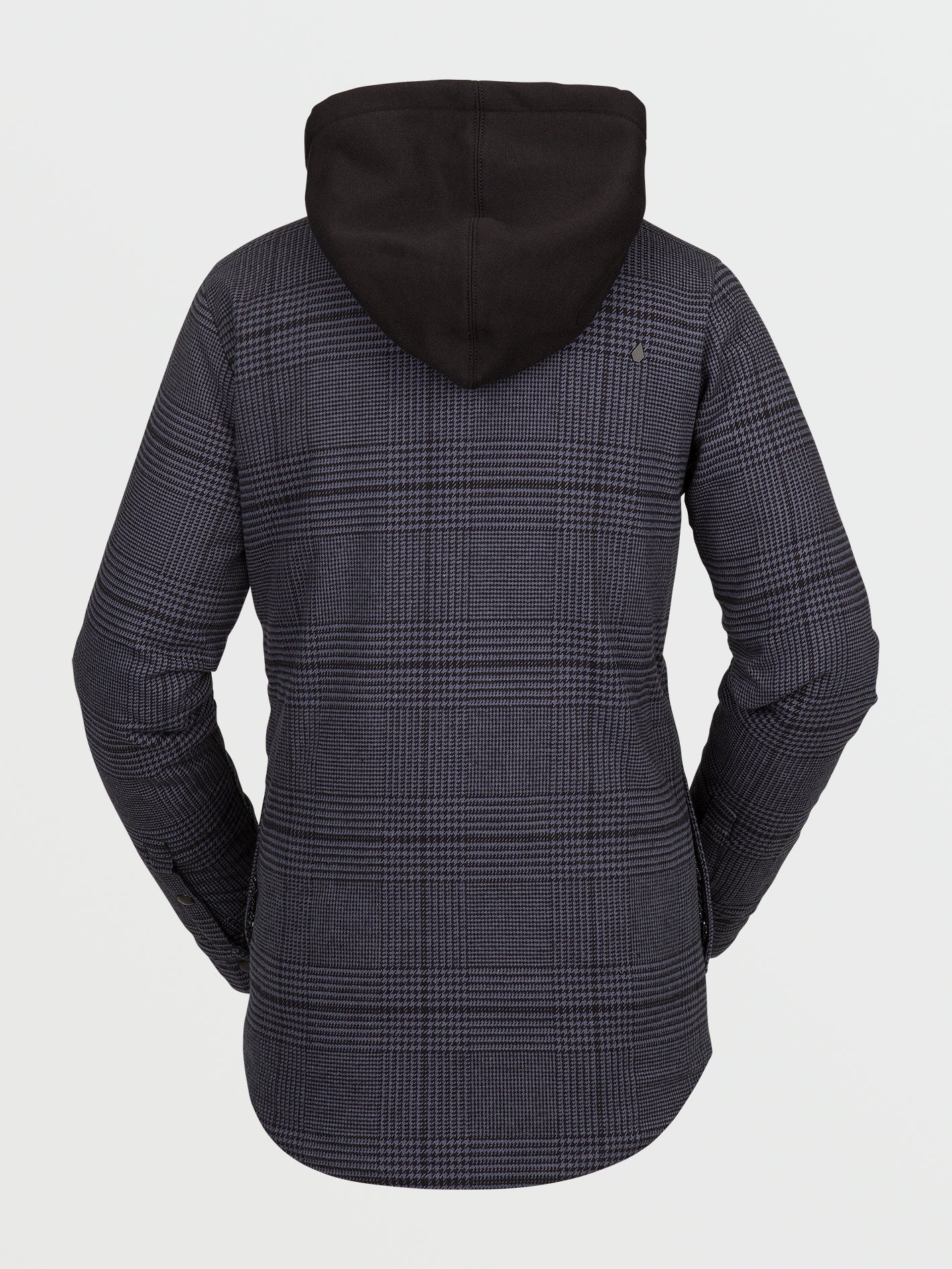 Veste Hooded Flannel - Black - Image 6