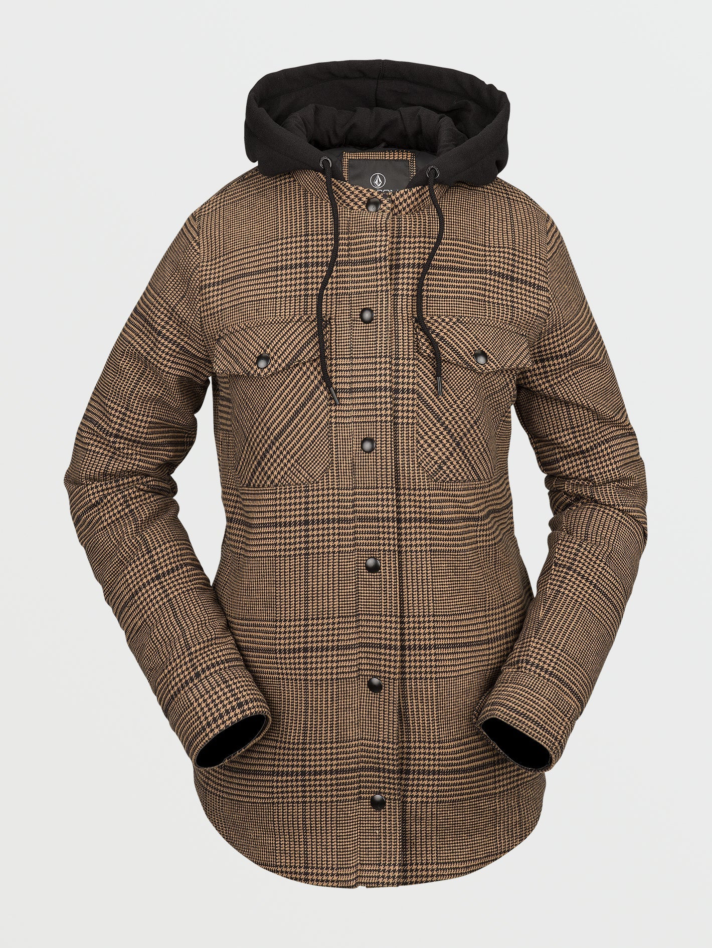 Veste Hooded Flannel - Caramel - Image 6