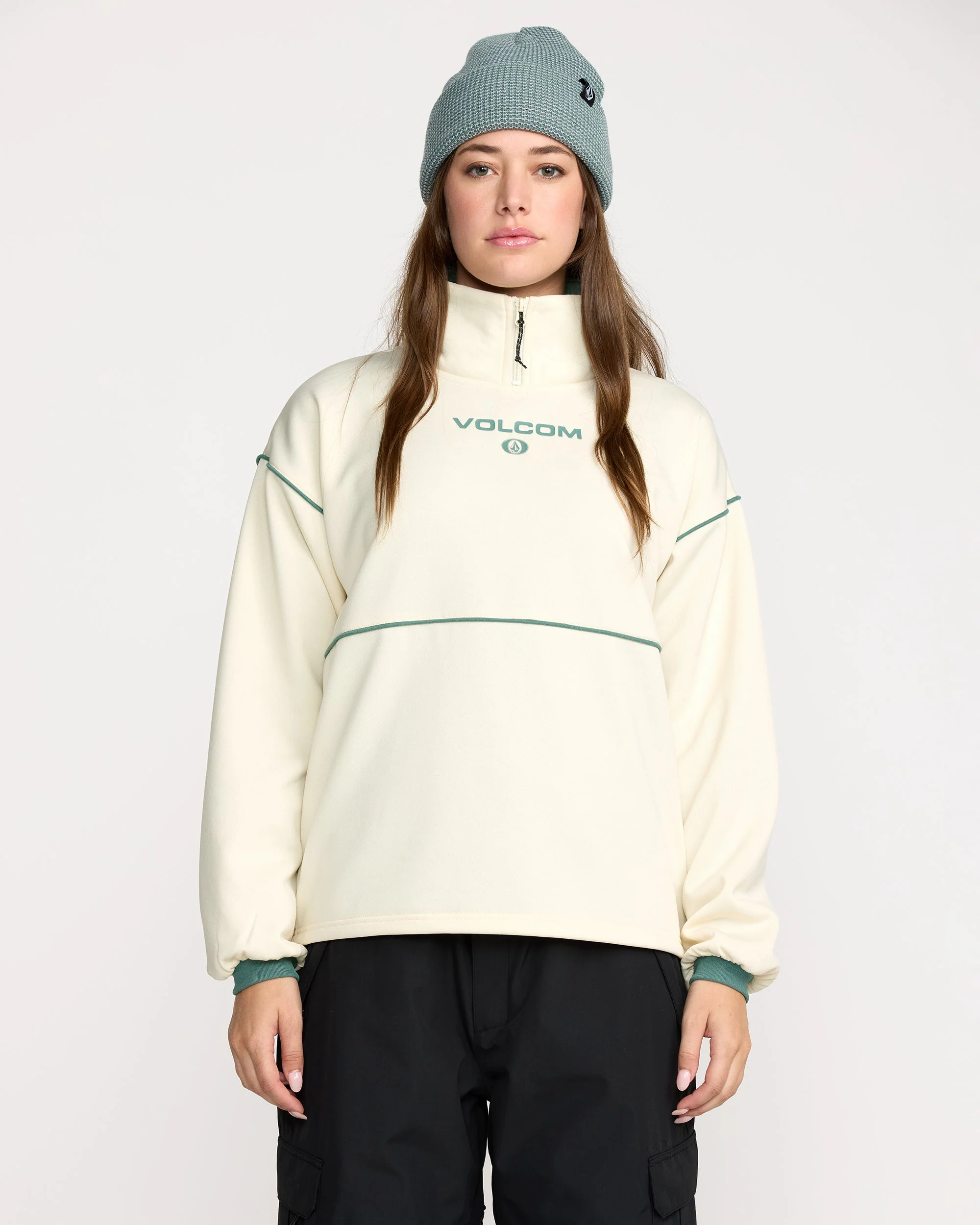 Sweat à col zippé Hydro 1/4 Zip - Bone