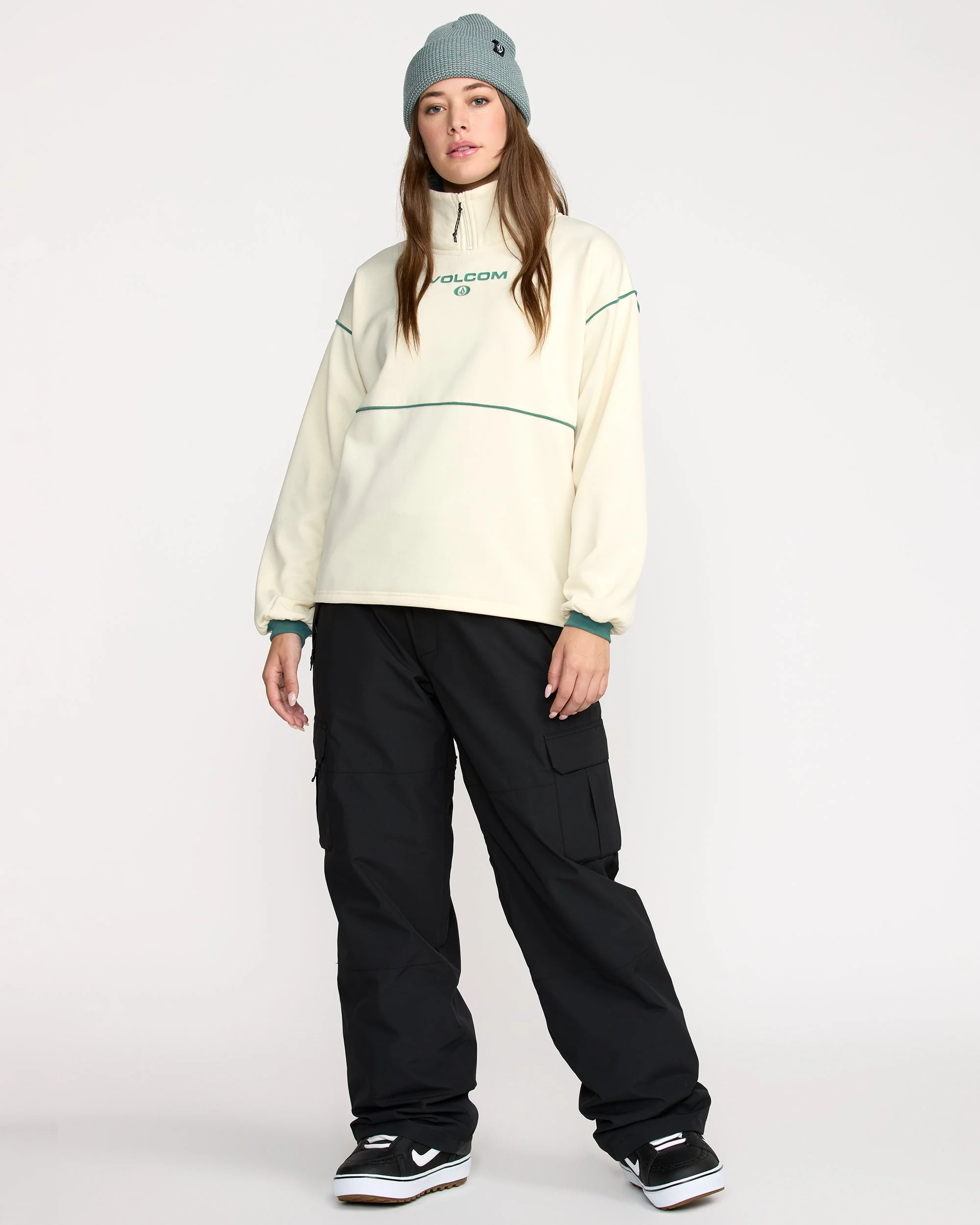 Sweat à col zippé Hydro 1/4 Zip - Bone - Image 3
