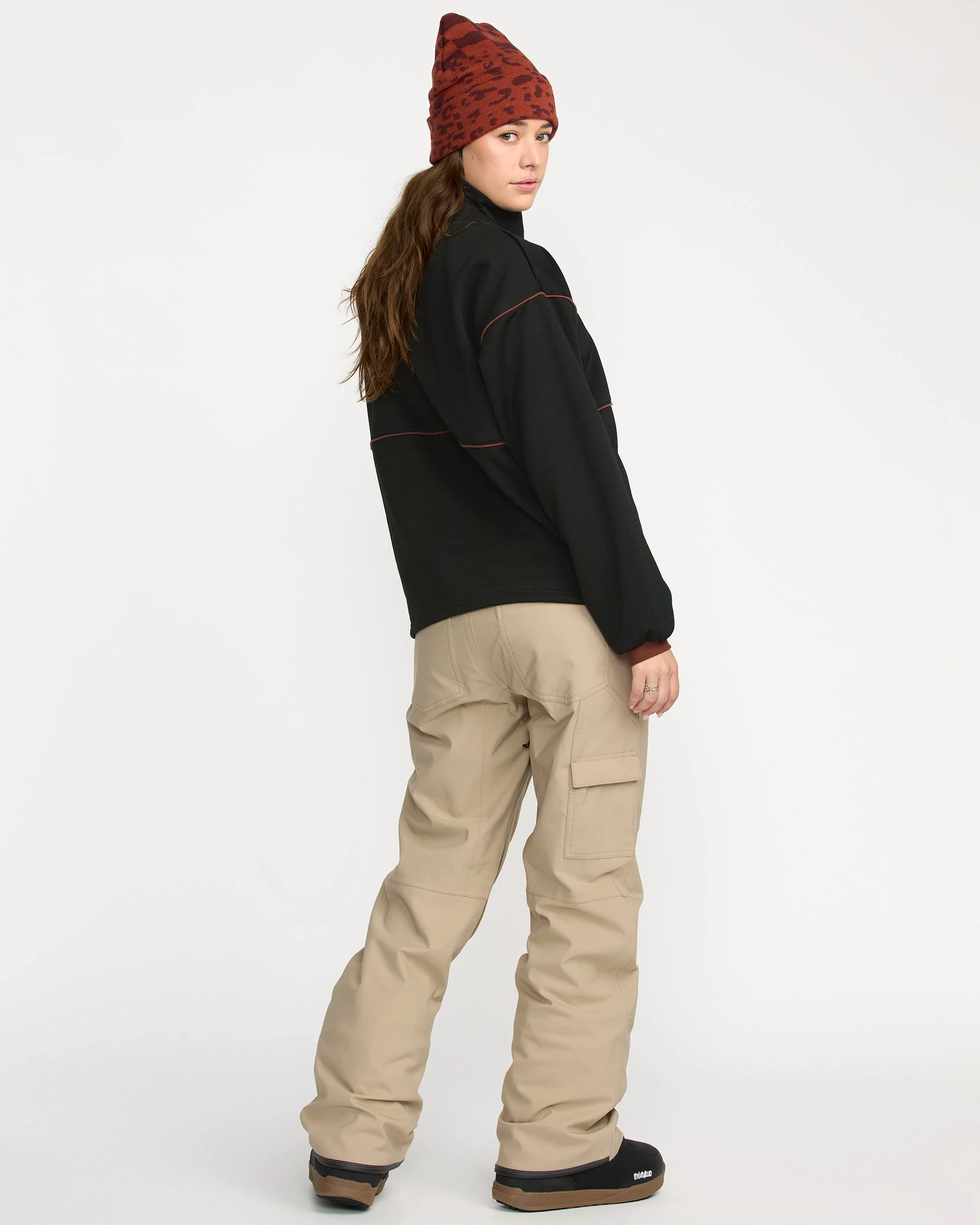 Sweatshirt Hydro 1/4 Zip - Black - Image 4