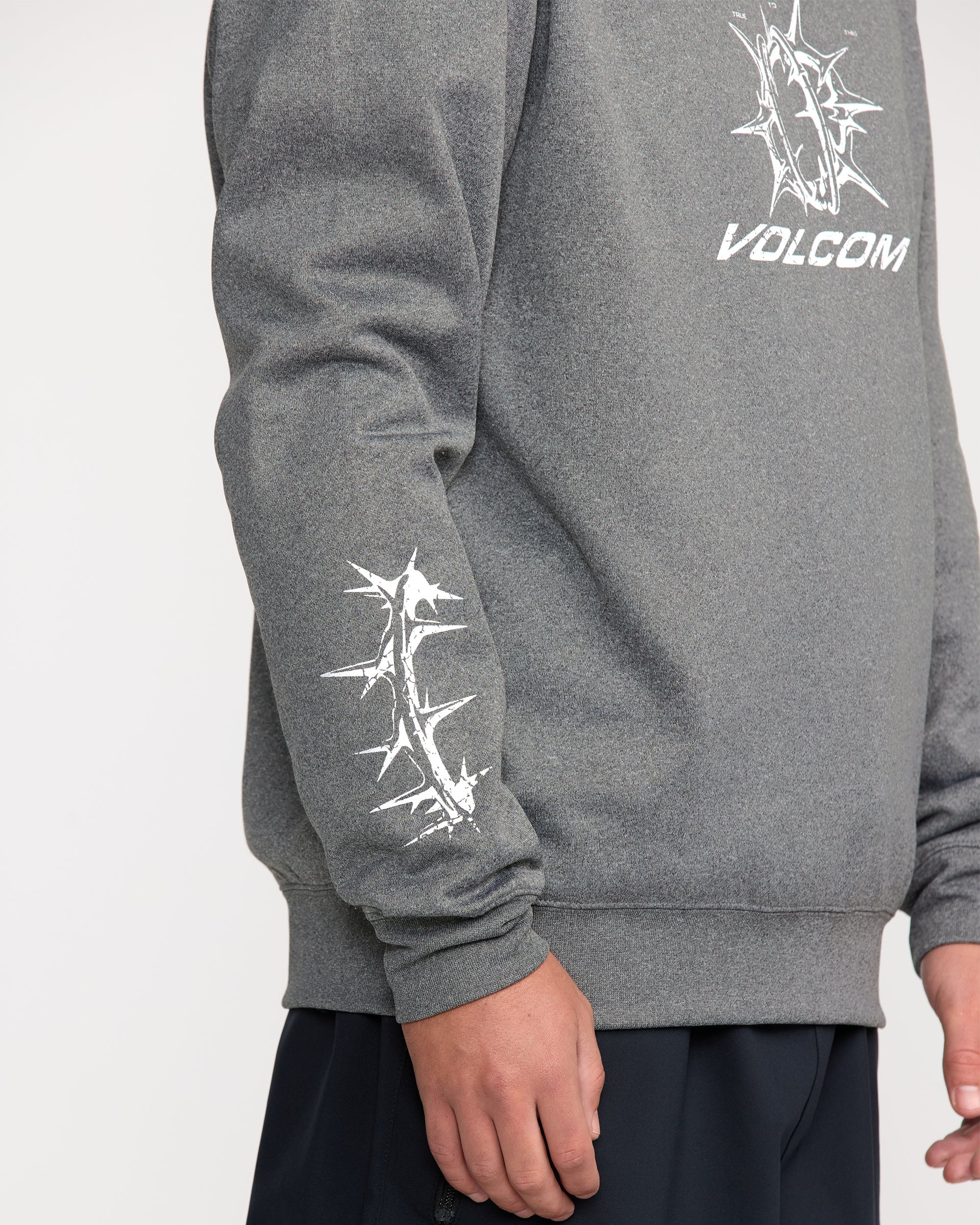 Sweat en molleton Hydro - Heather Black - Image 6