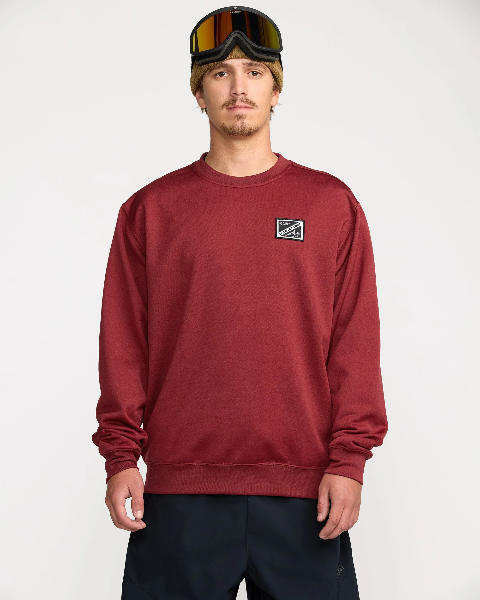 Sweat en molleton Hydro - Burnt Red