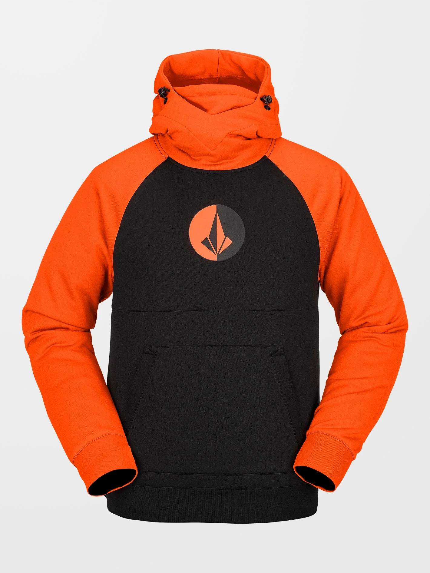 Sweat à capuche Hydro Riding - Orange Shock