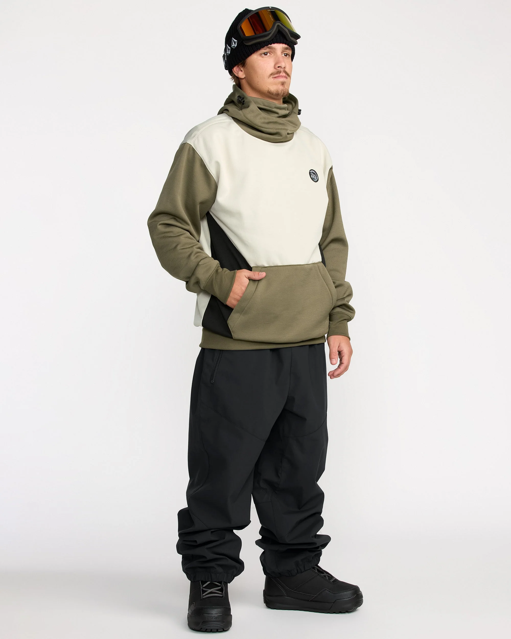 Sweat à capuche Hydro Riding - Military - Image 3