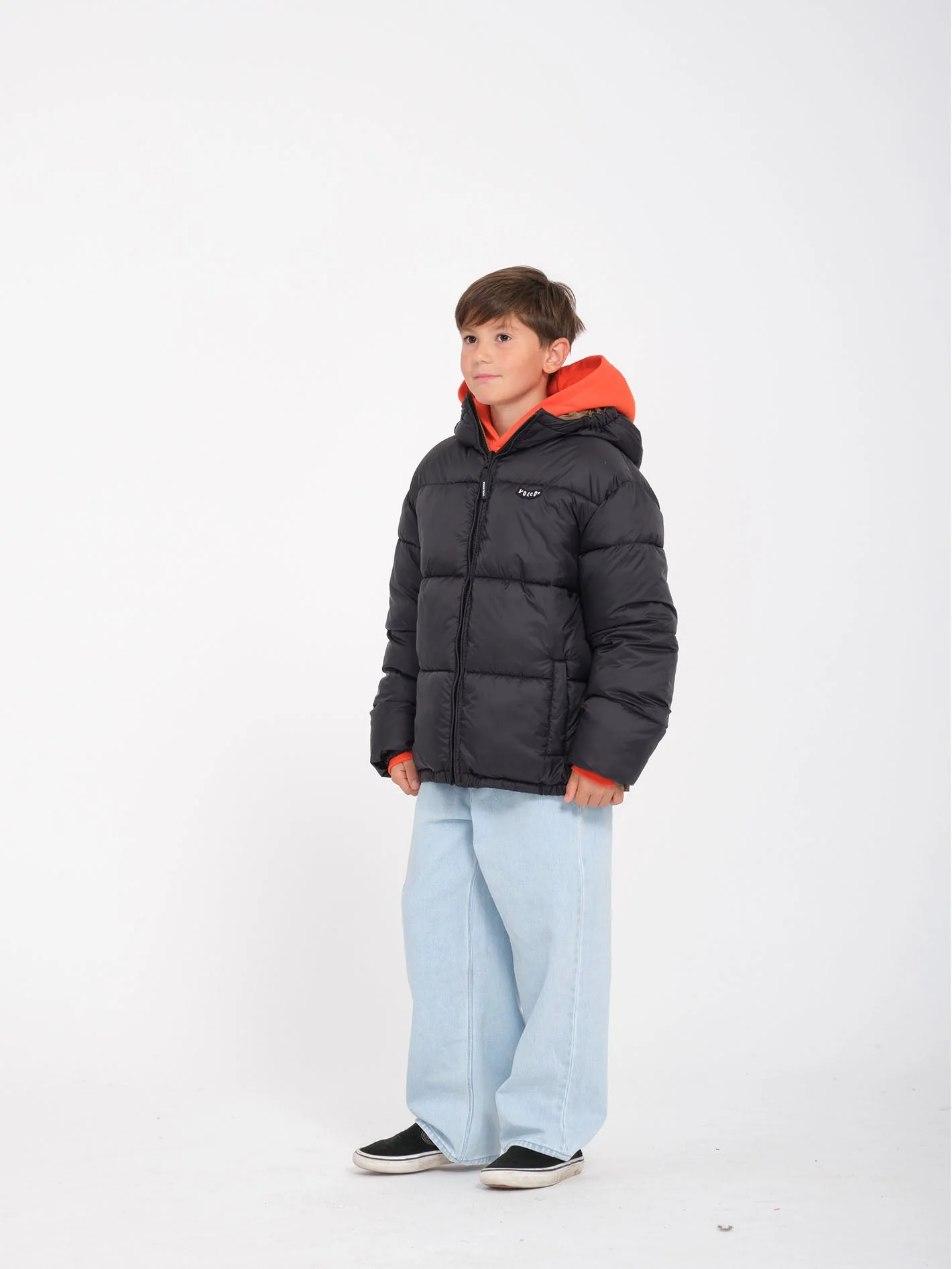 Veste doudoune Iconic (Réversible) - BLACK - (ENFANT)