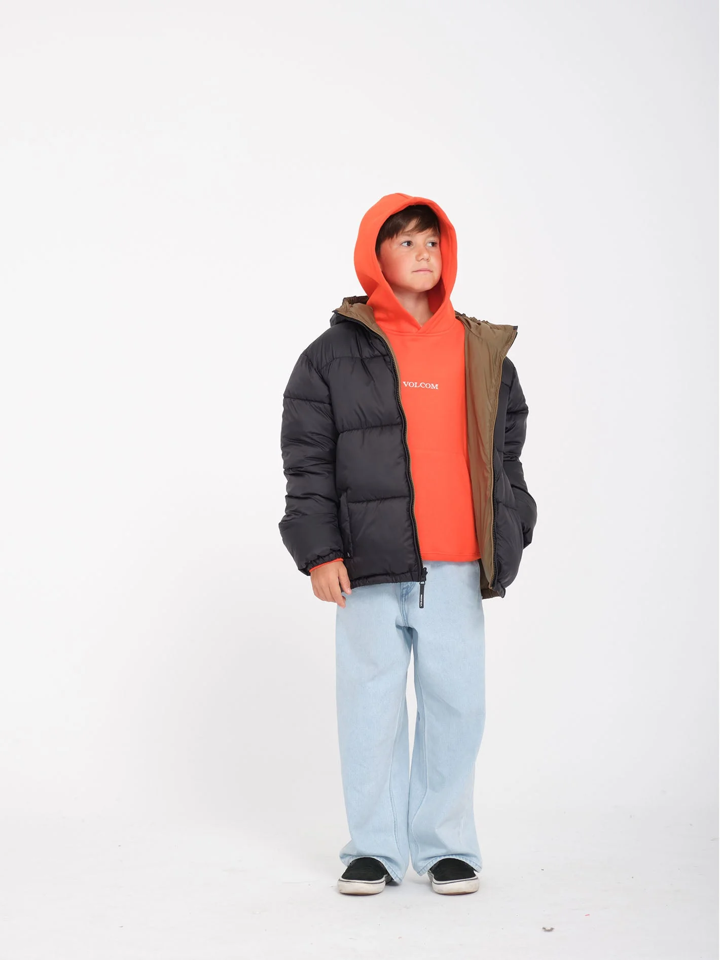 Veste doudoune Iconic (Réversible) - BLACK - (ENFANT) - Image 3