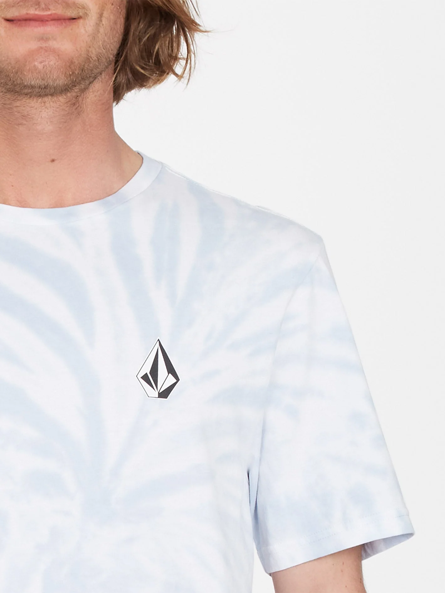 T-shirt Iconic Stone Dye - CELESTIAL BLUE - Image 3