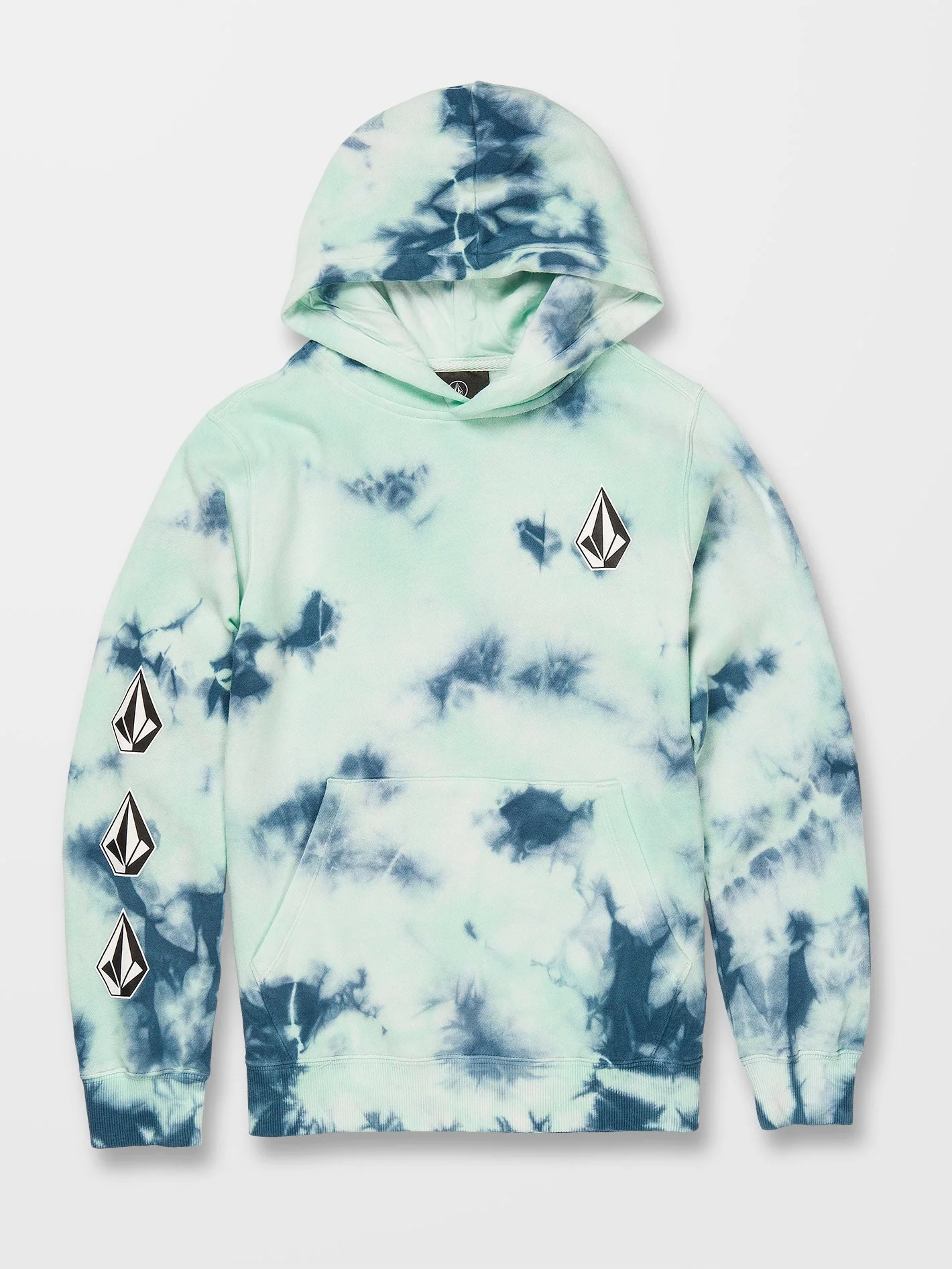 Sweat à capuche Iconic Stone Plus - TEMPLE TEAL - (ENFANT) - Image 3