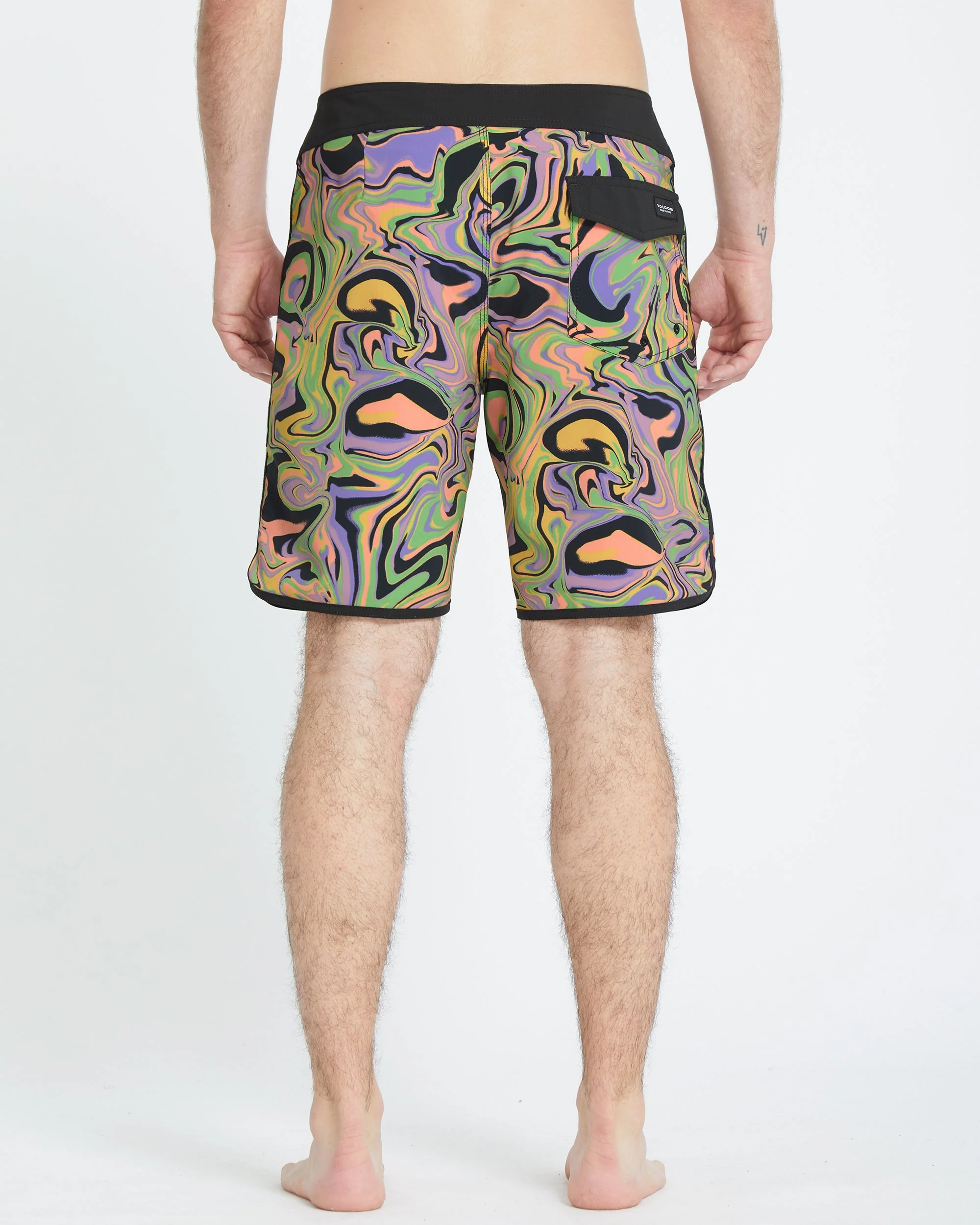 Boardshort Infuse Scallop Mod 19" - STEEL PURPLE - Image 2
