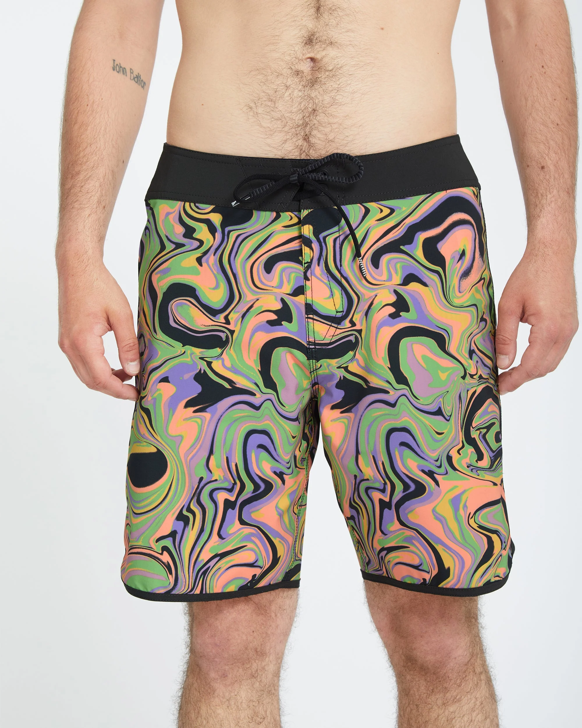 Boardshort Infuse Scallop Mod 19" - STEEL PURPLE - Image 3
