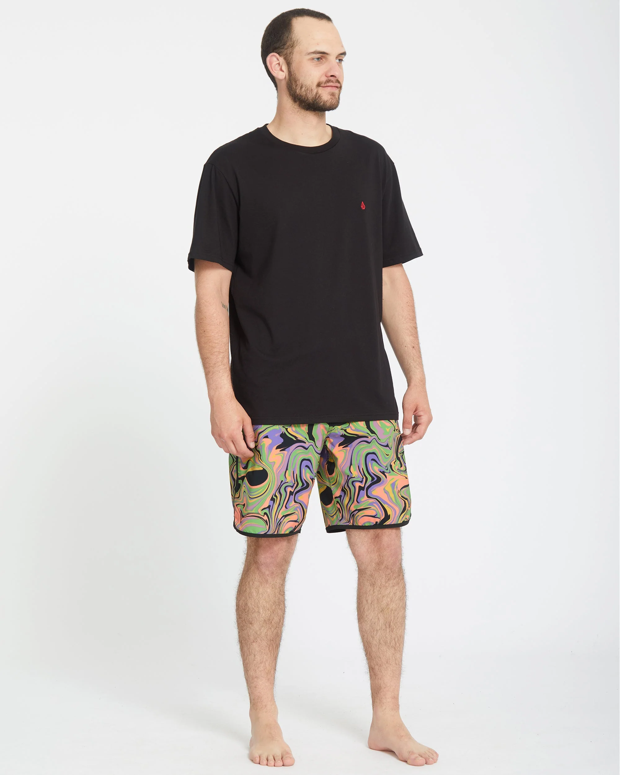 Boardshort Infuse Scallop Mod 19" - STEEL PURPLE - Image 6