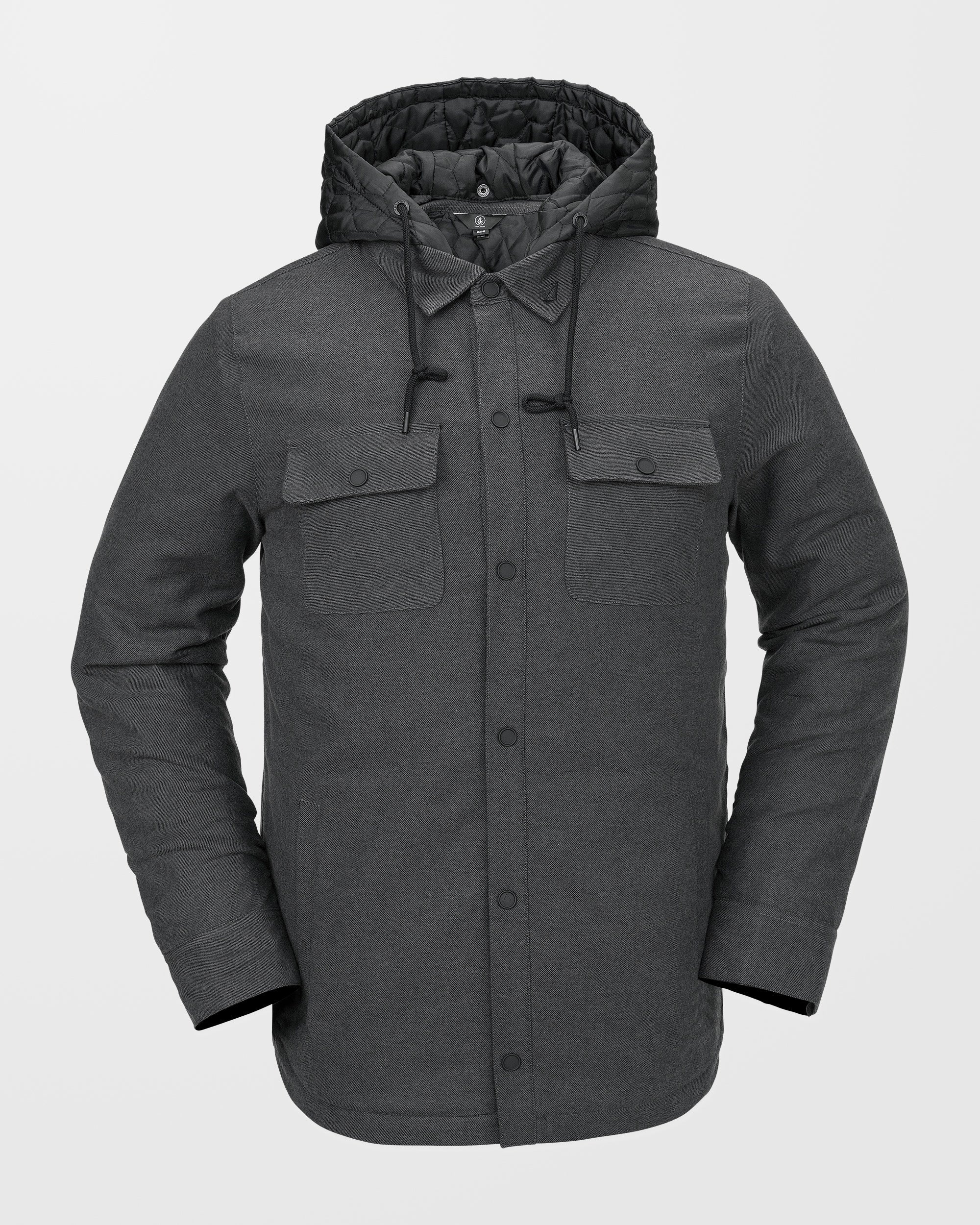 Veste Insulated Riding Flannel - Heather Black