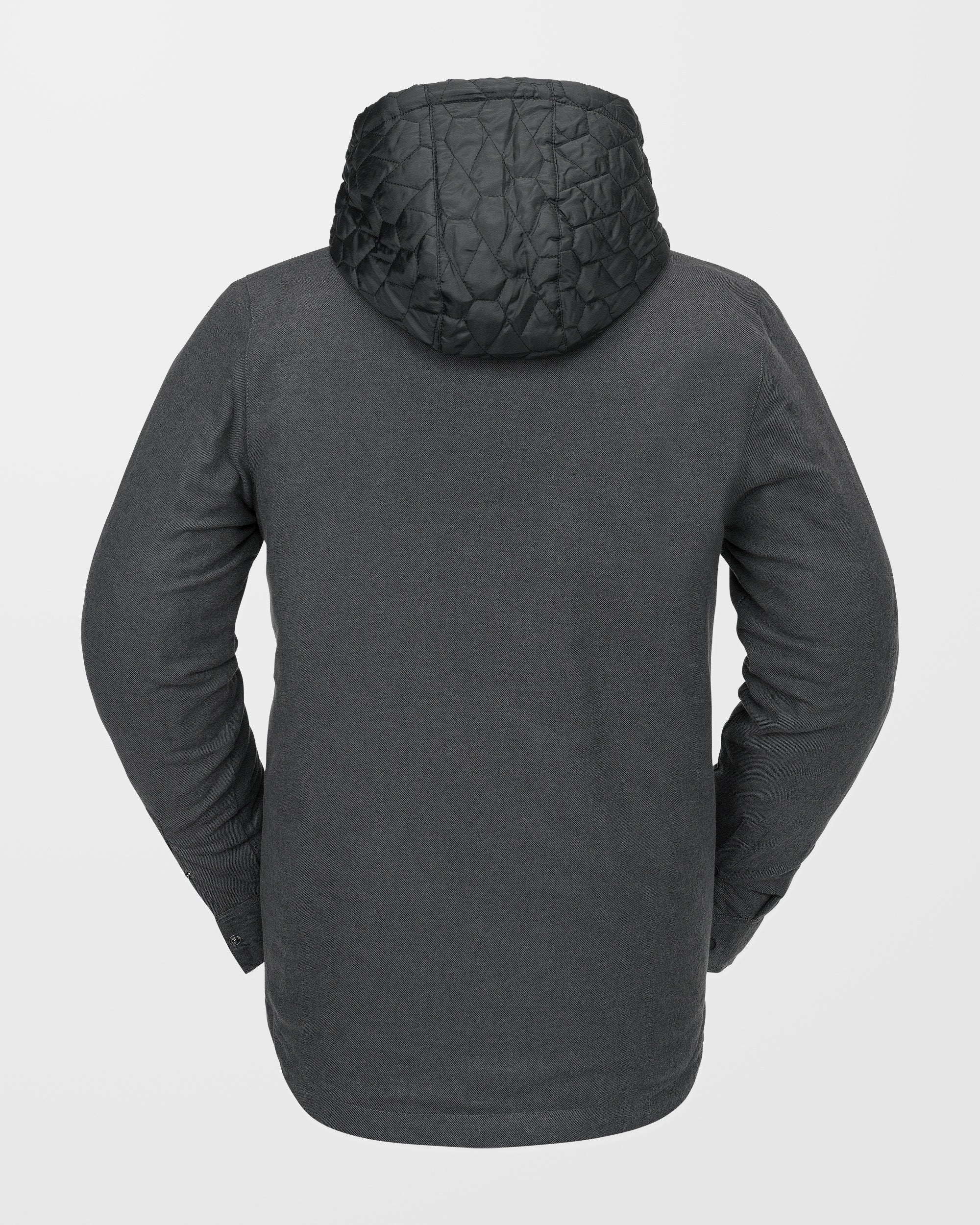Veste Insulated Riding Flannel - Heather Black - Image 3