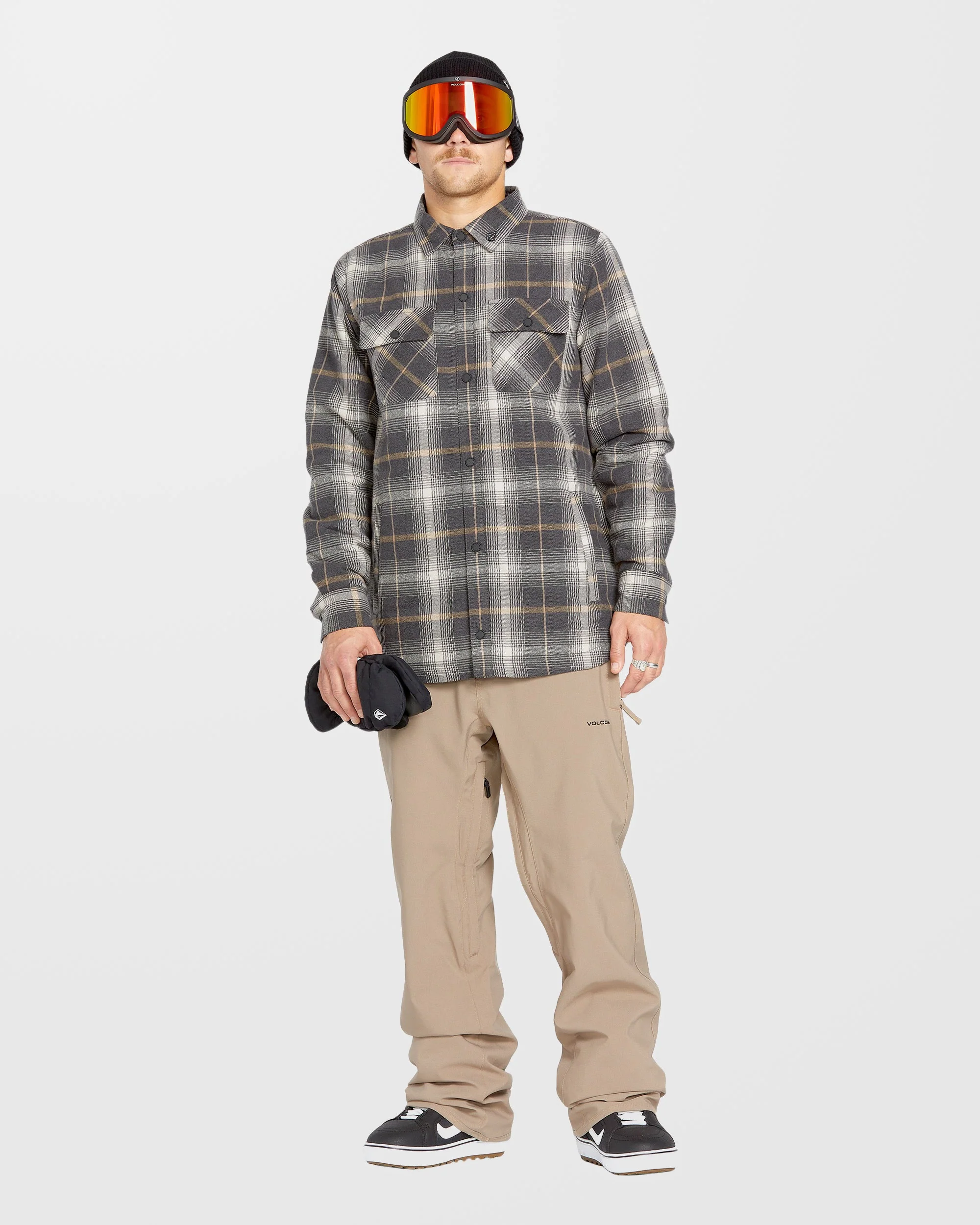 Veste Insulated Riding Flannel - Stone - Image 8