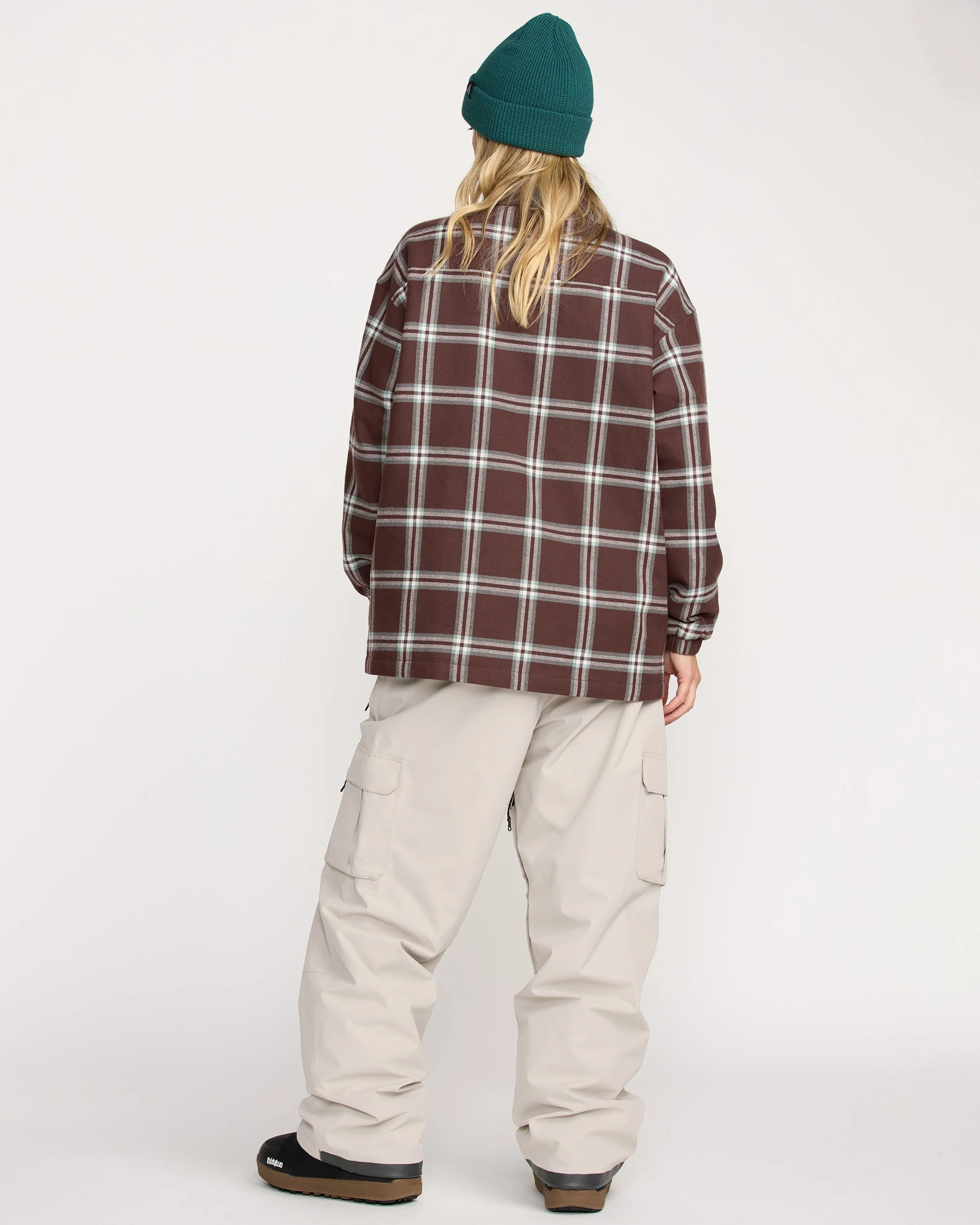 Veste Flannel Insulated Riding - Oxblood - Image 4