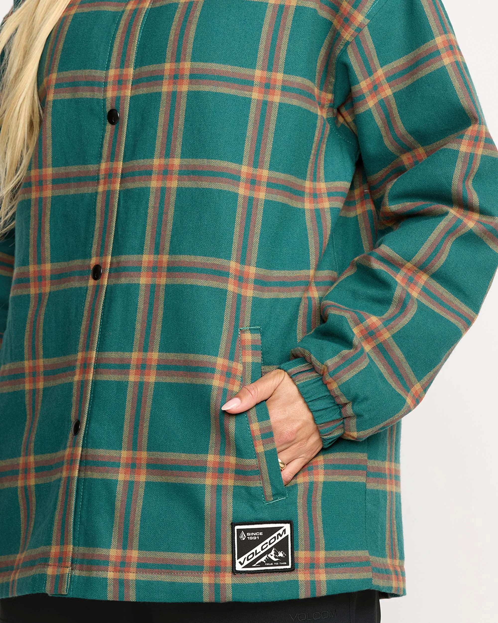 Veste Flannel Insulated Riding - Atlantic Deep - Image 5