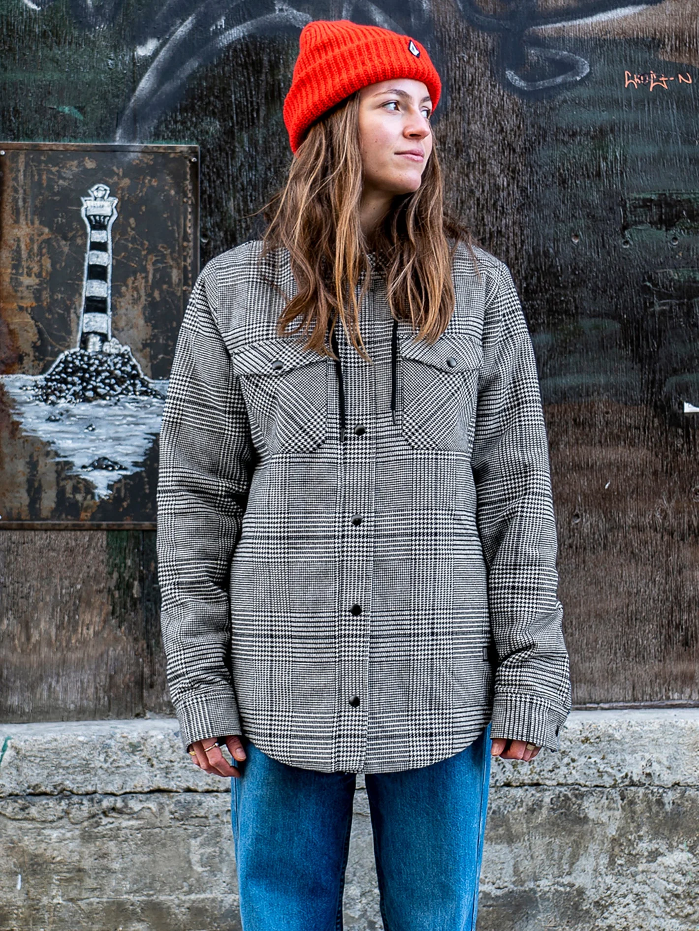 Veste Insulated Flannel - MOONBEAM - Image 6