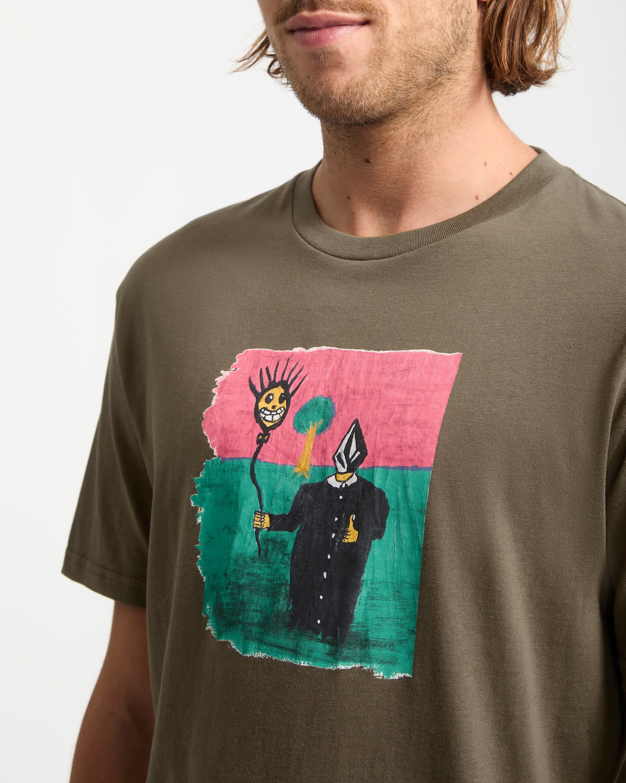 T-Shirt Issam - Sage Leaf - Image 3