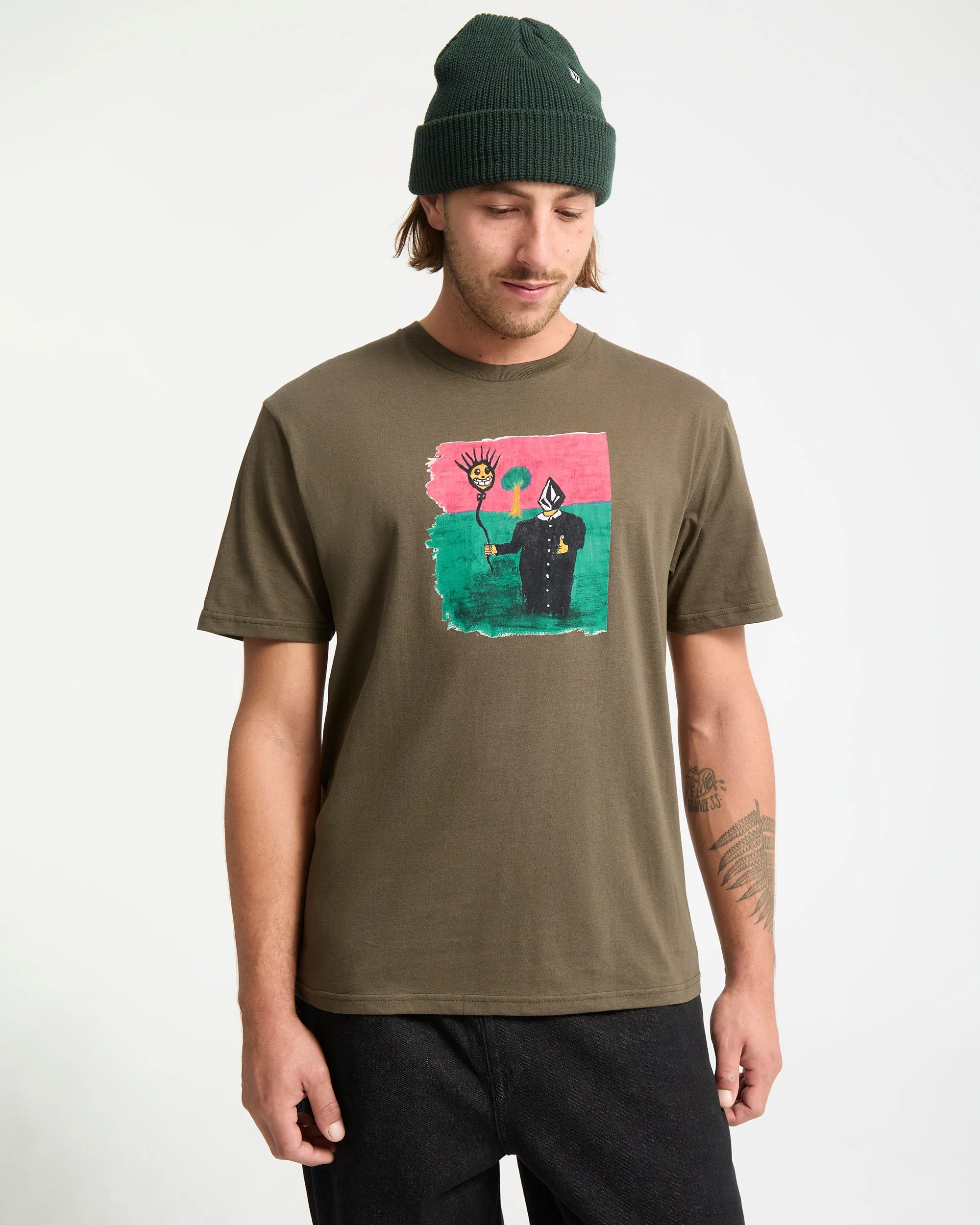 T-Shirt Issam - Sage Leaf - Image 6