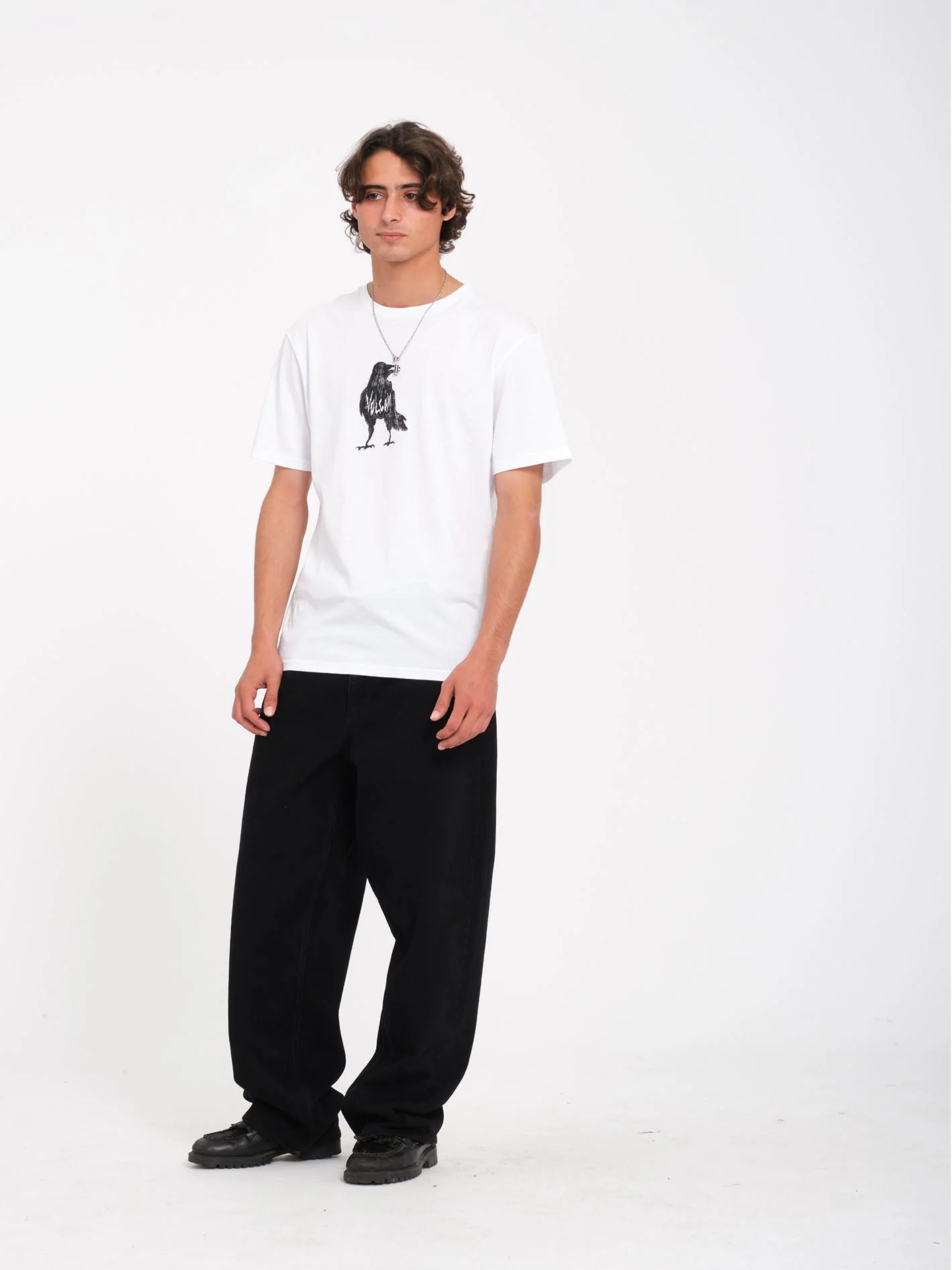 T-shirt Issam Crow - WHITE - Image 4