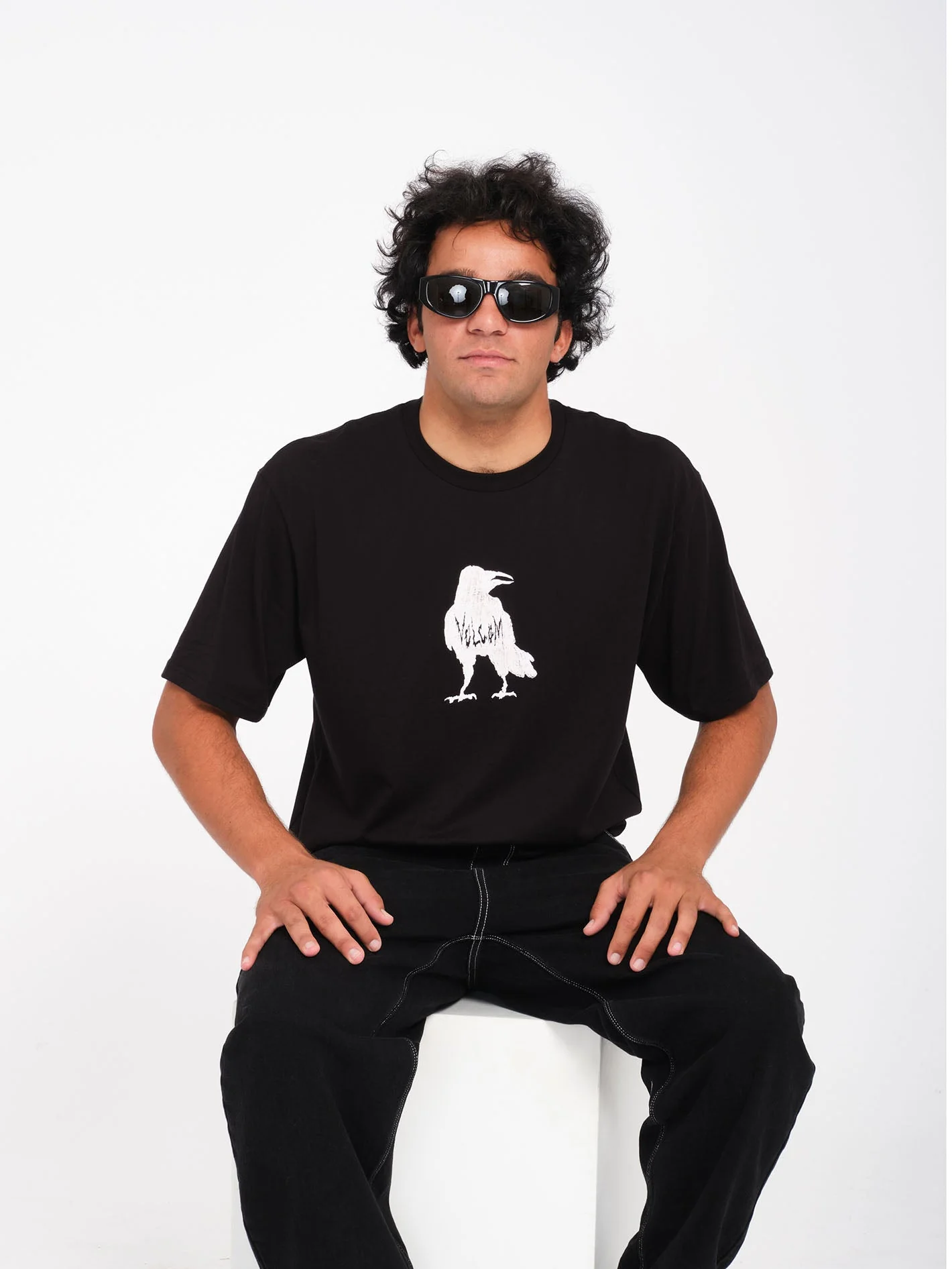 T-shirt Issam Crow - BLACK - Image 2