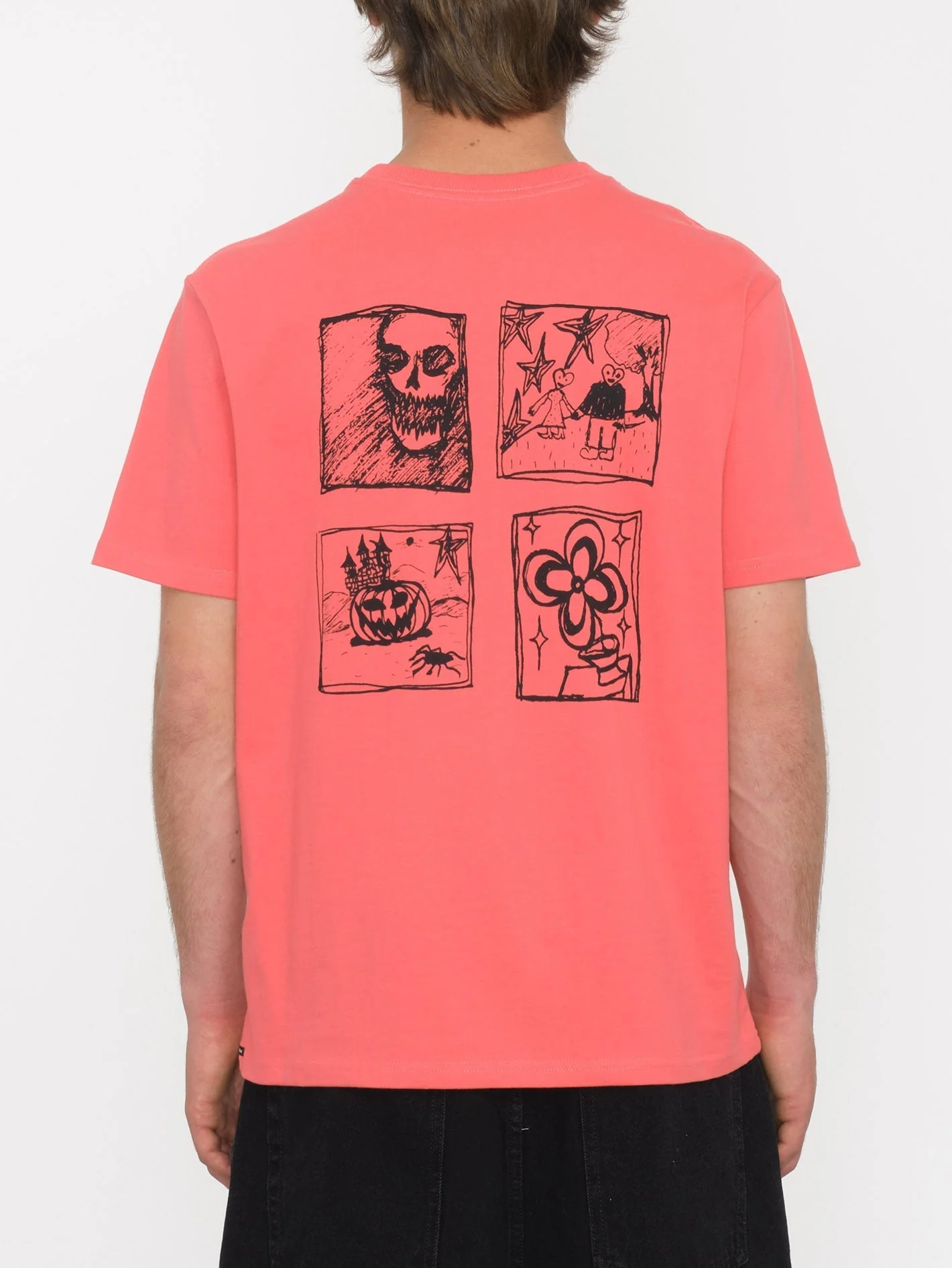 T-shirt Issam Night - WASHED RUBY - Image 7