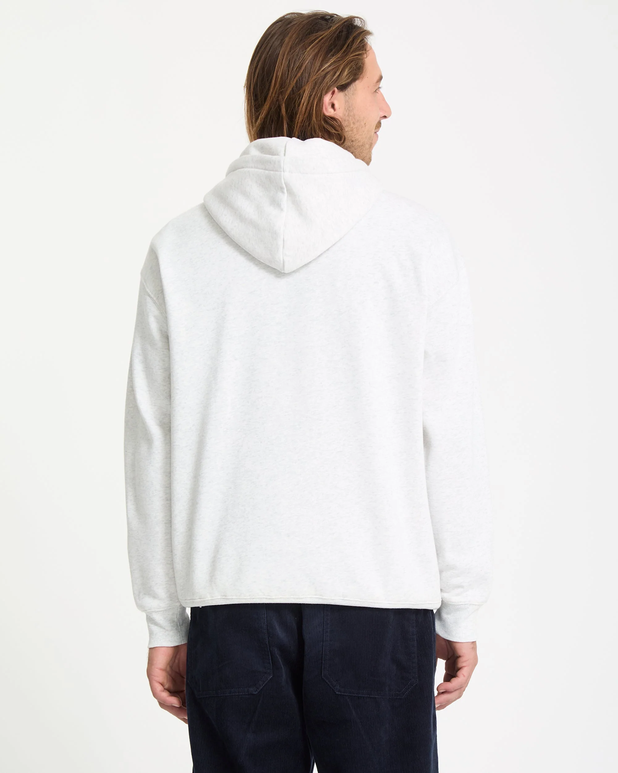 Sweat À Capuche Issam - Bone Heather - Image 3