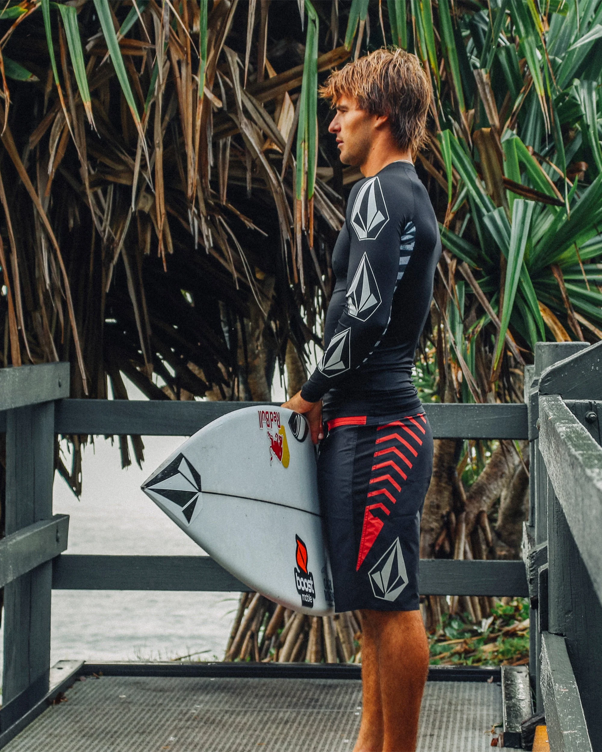 Boardshort J Robinson Mod 20" - BLACK - Image 5