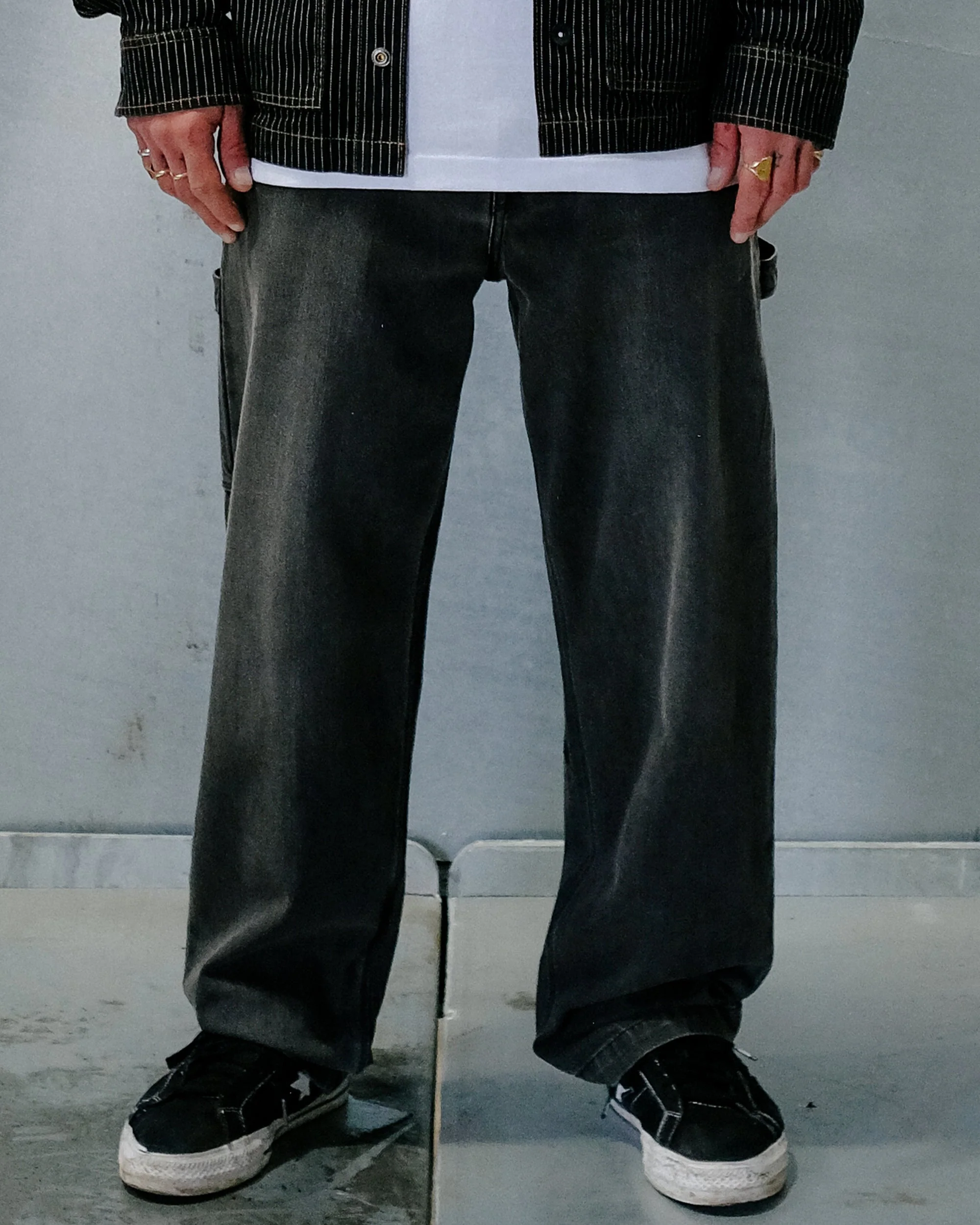 Jean Kraftsman II - Black Grey