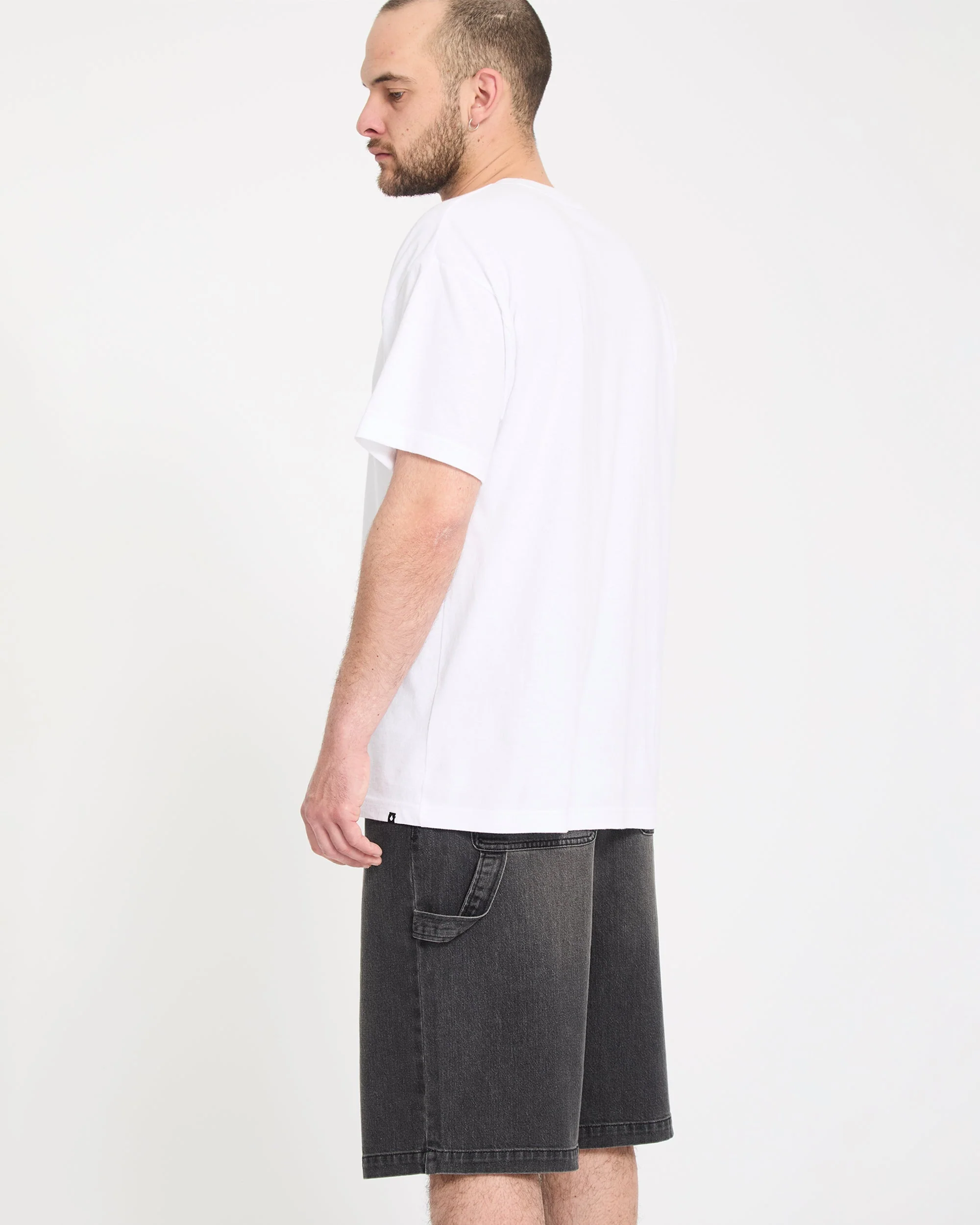 Short en denim Kraftsman II 24" - Black Grey - Image 9