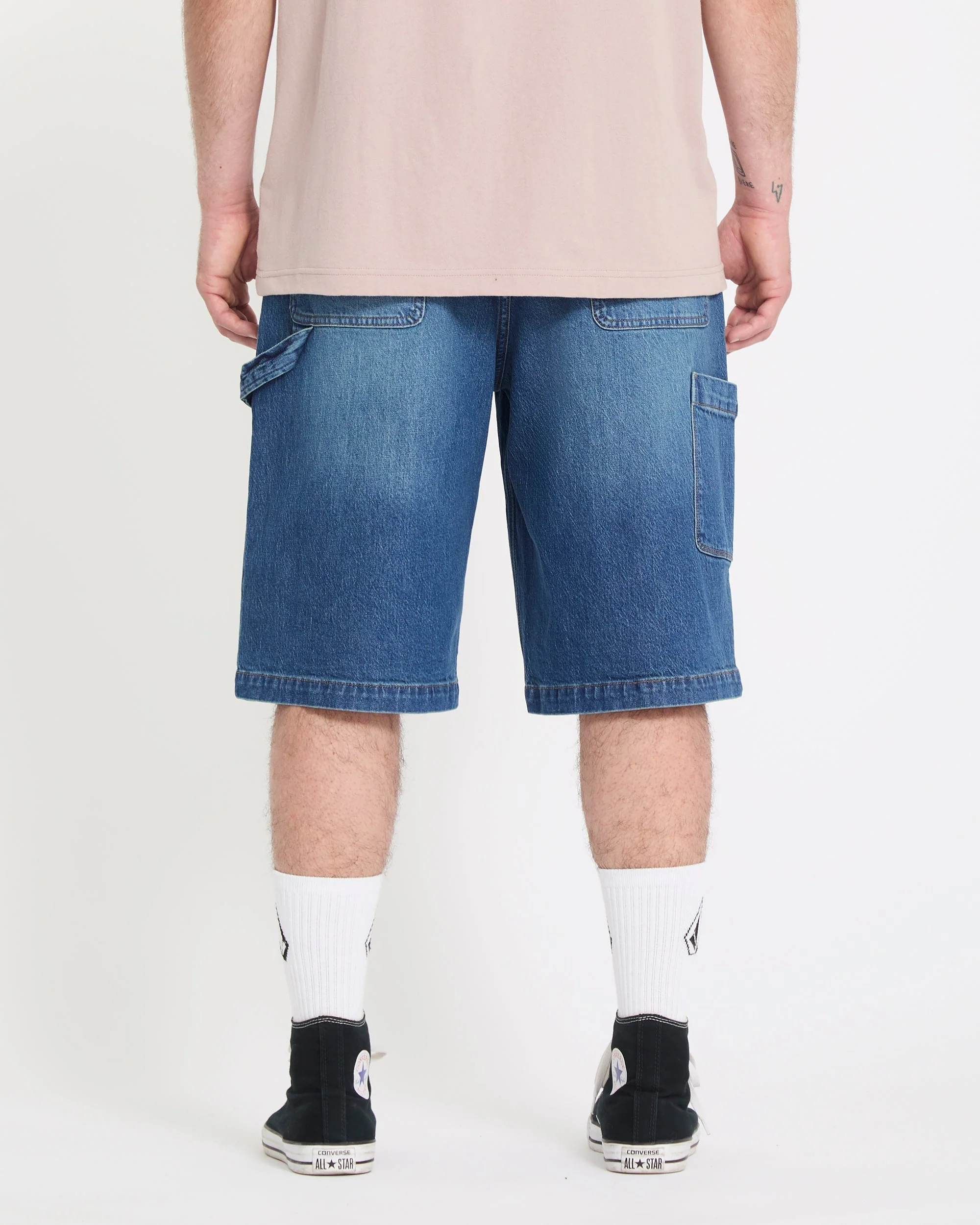 Short en denim Kraftsman II 24" - Park Blue - Image 2