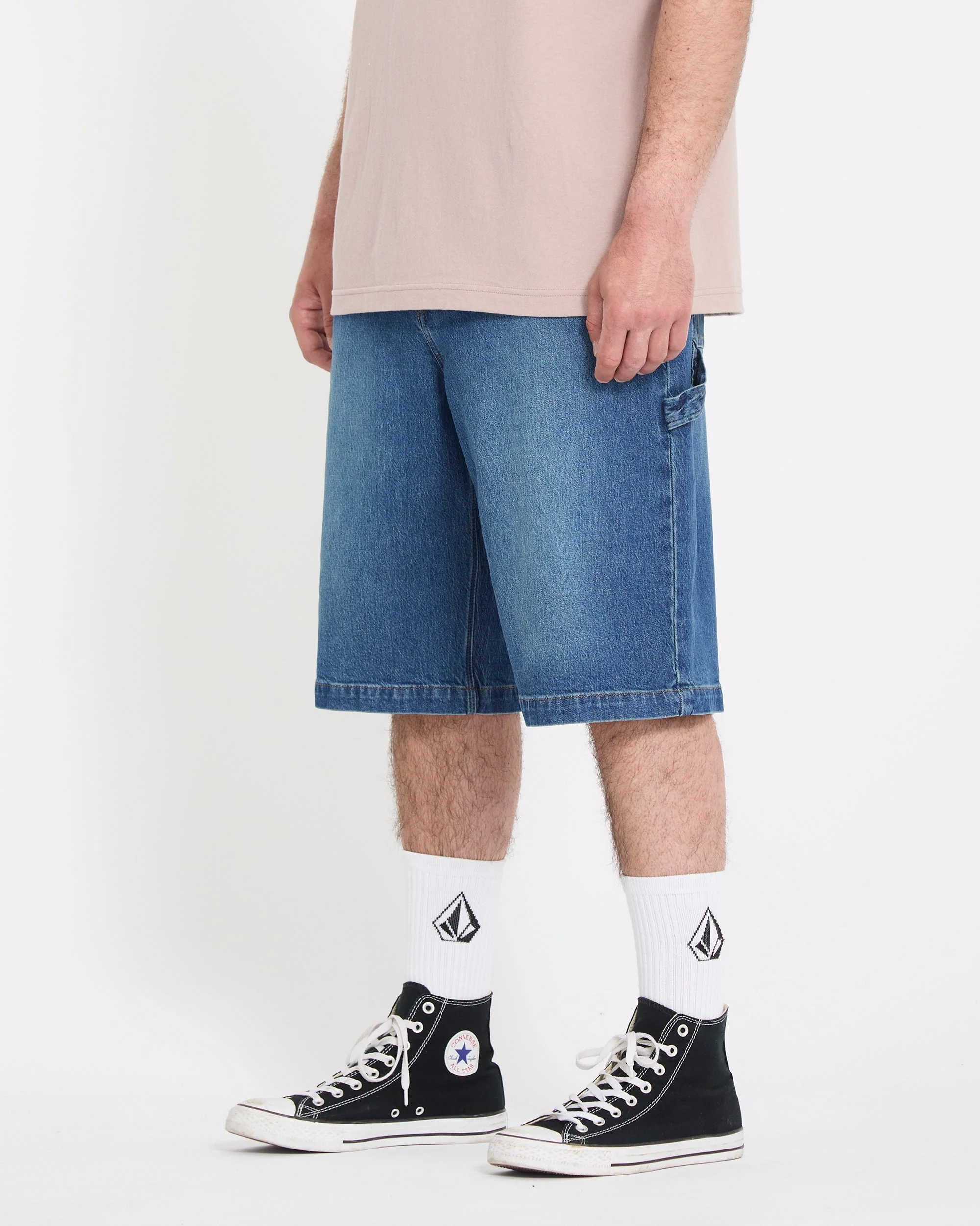 Short en denim Kraftsman II 24" - Park Blue - Image 7