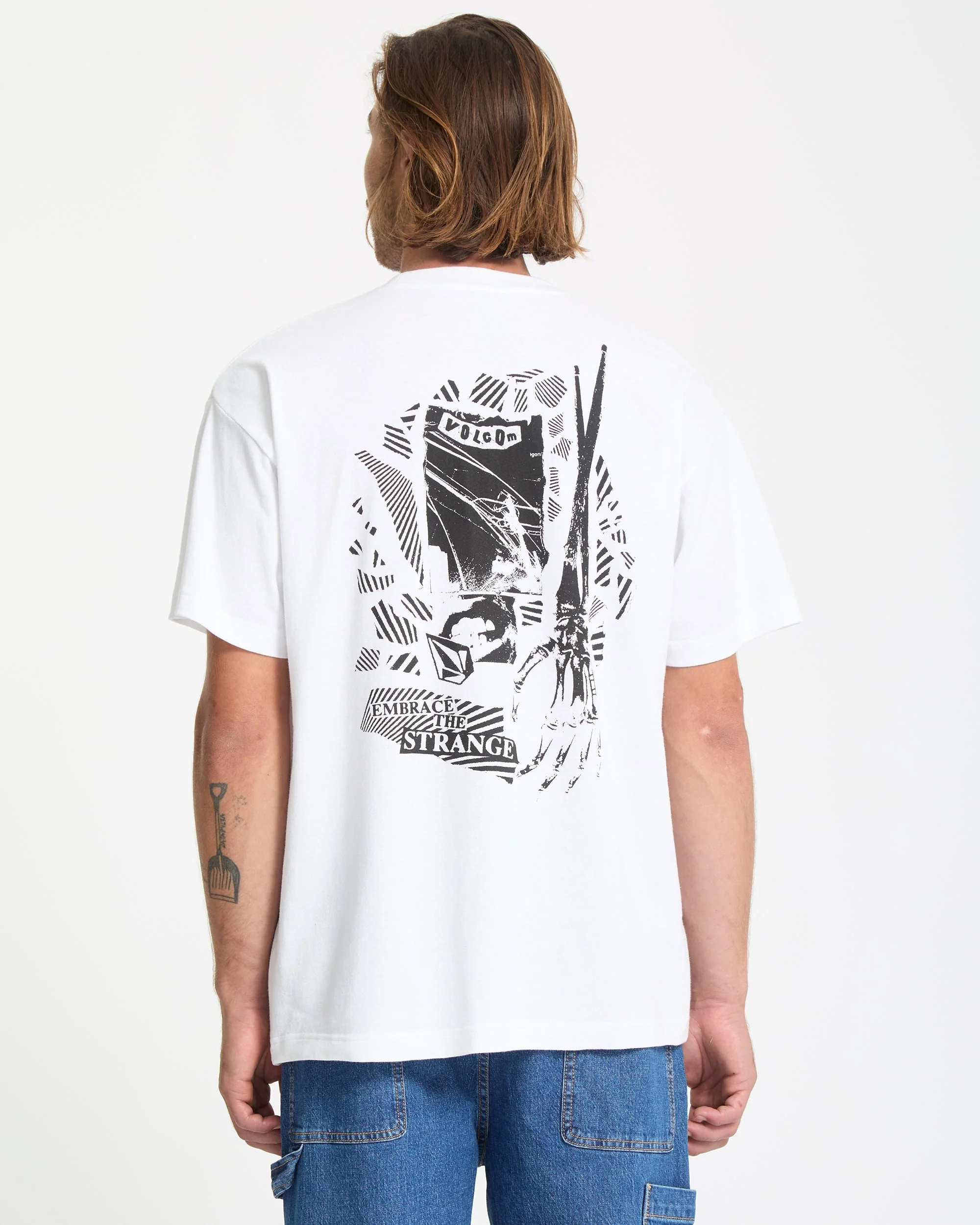 T-Shirt Kut N Rip - White - Image 2