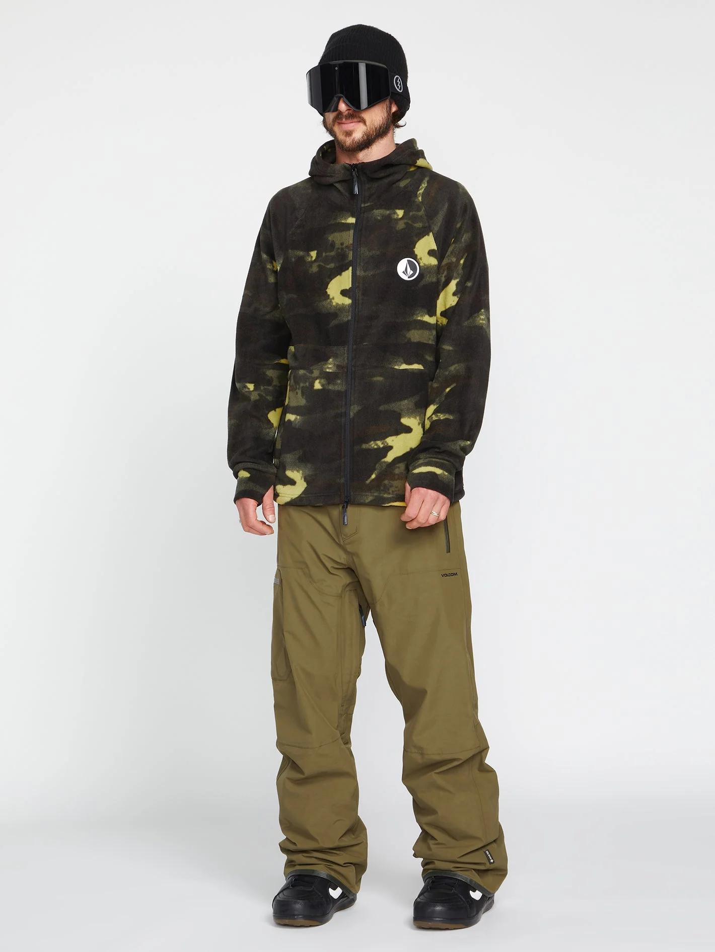 Pantalon de snow L Gore-Tex - Dark Teak
